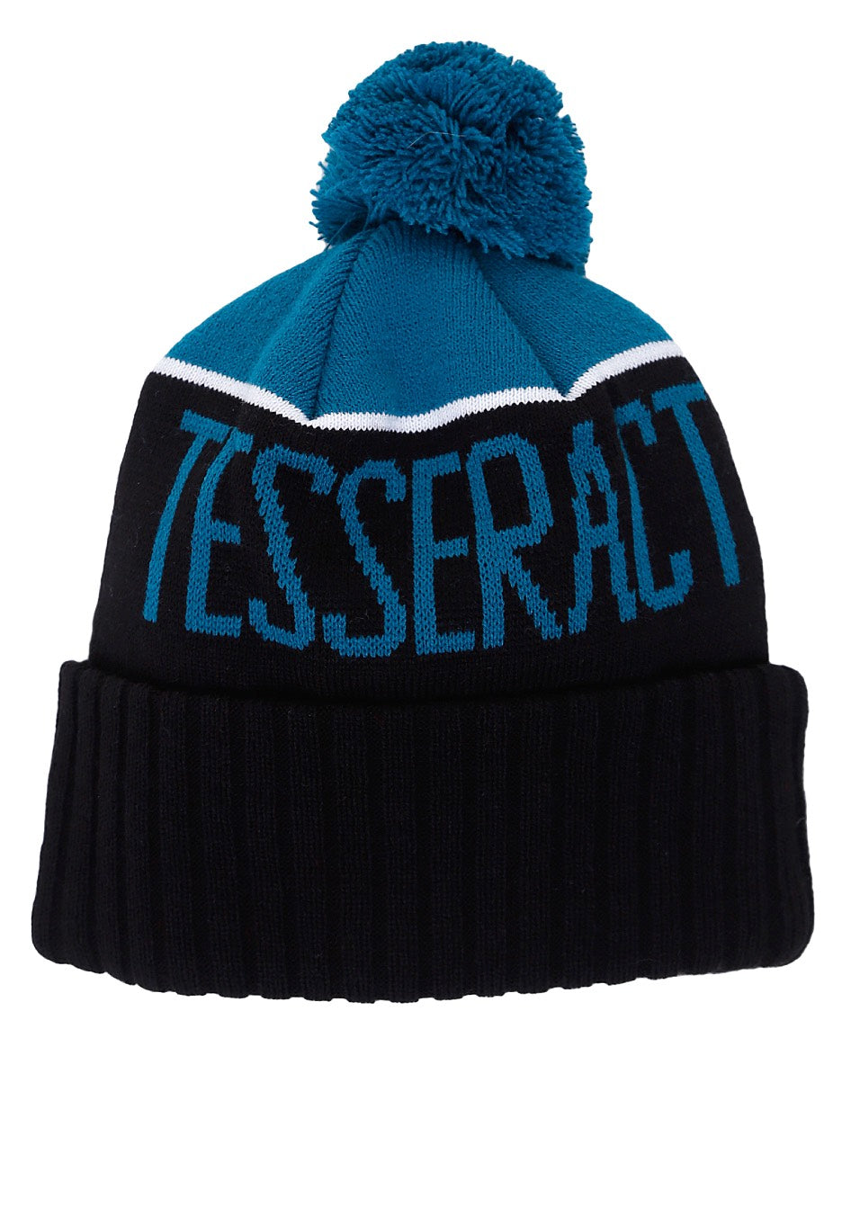 Tesseract - Cube - Pom Beanie | Neutral-Image