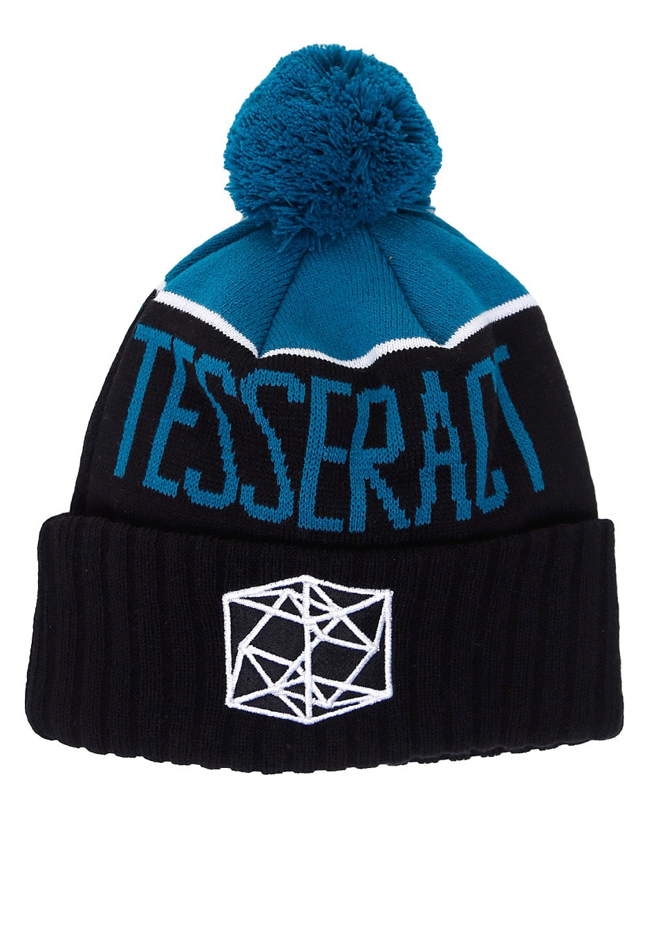 Tesseract - Cube - Pom Beanie | Neutral-Image