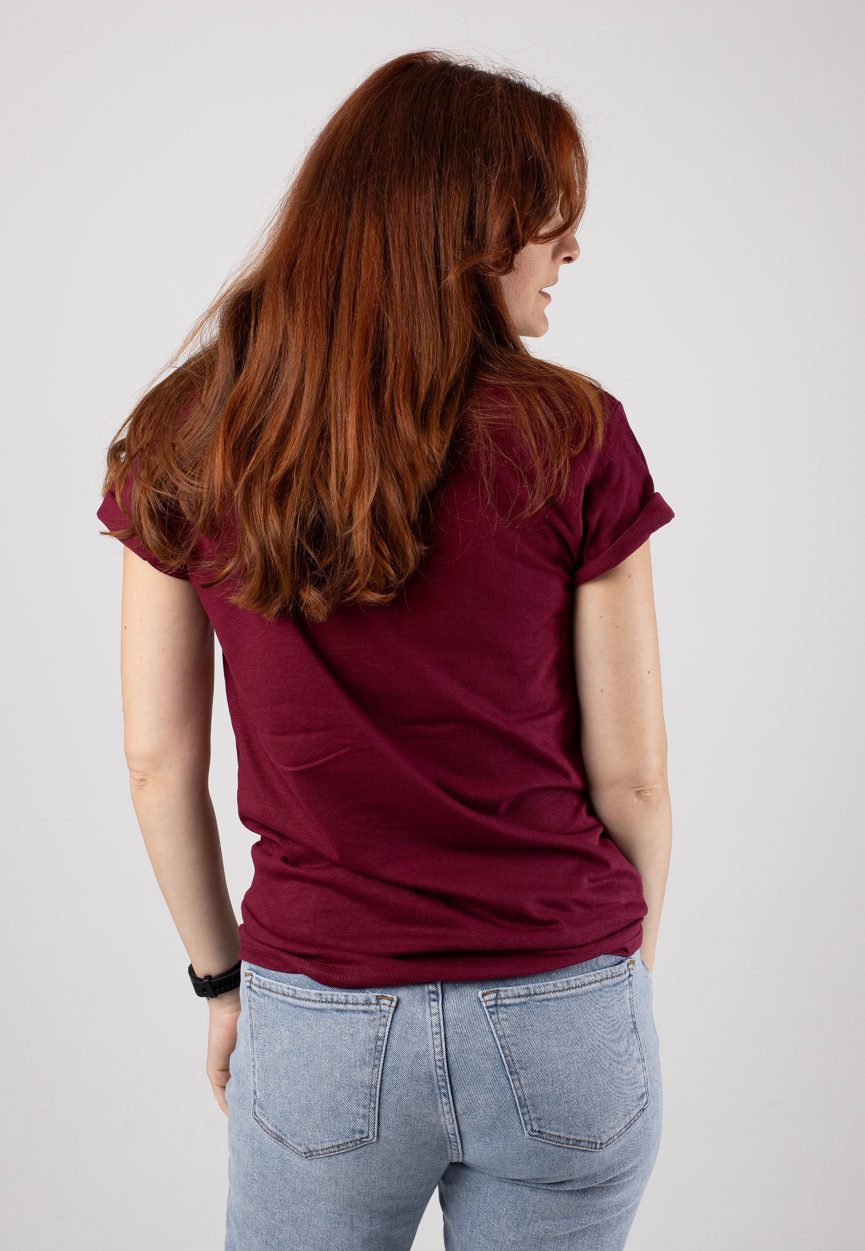 Walls Of Jericho - Crossed Hammers Maroon - T-Shirt | Women-Image