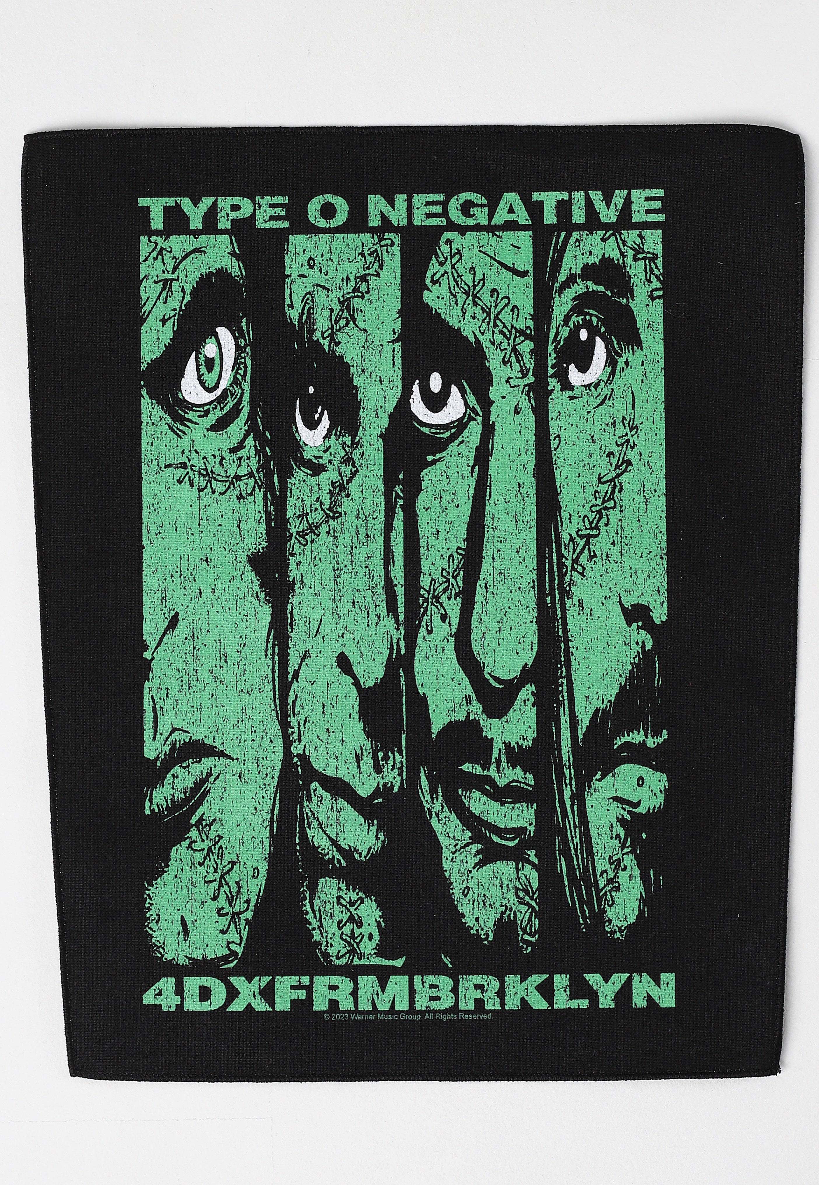 Type O Negative - 4DXFRMBRKLYN - Backpatch | Neutral-Image