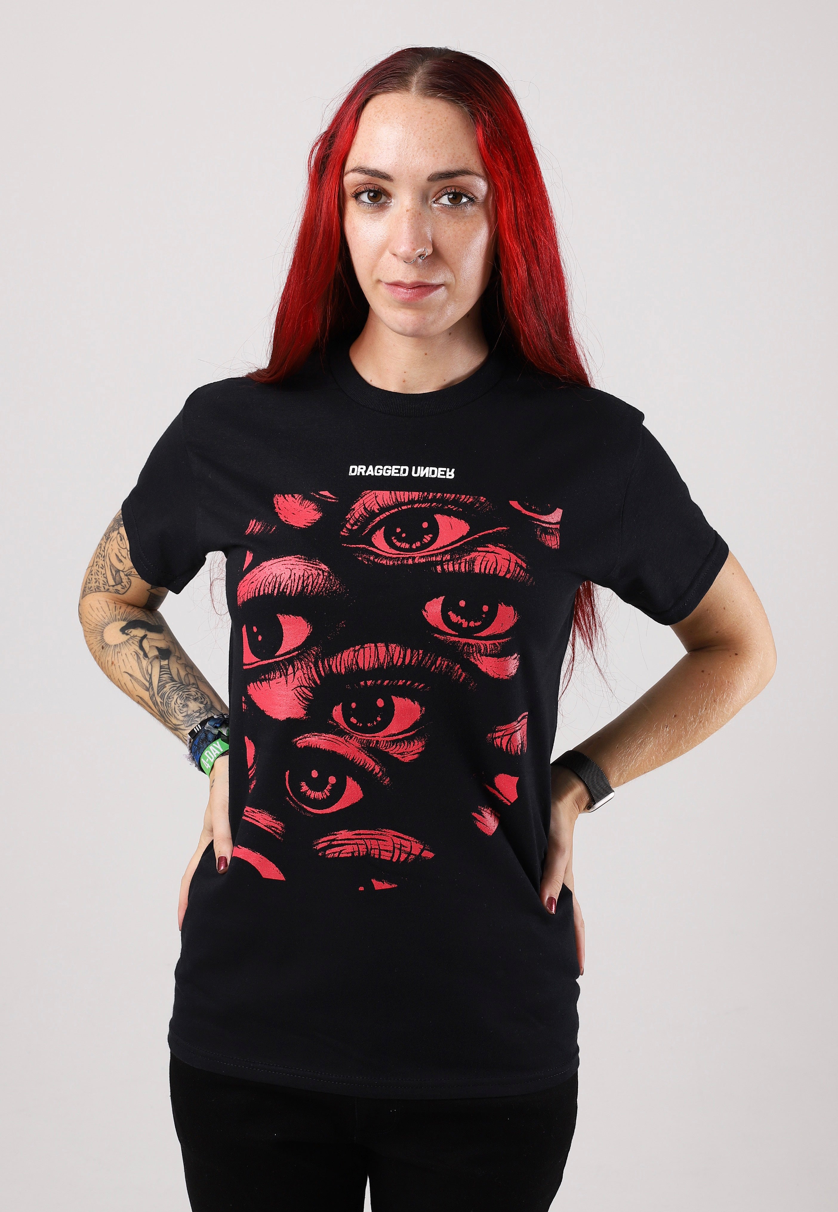 Dragged Under - Eyes - T-Shirt | Women-Image