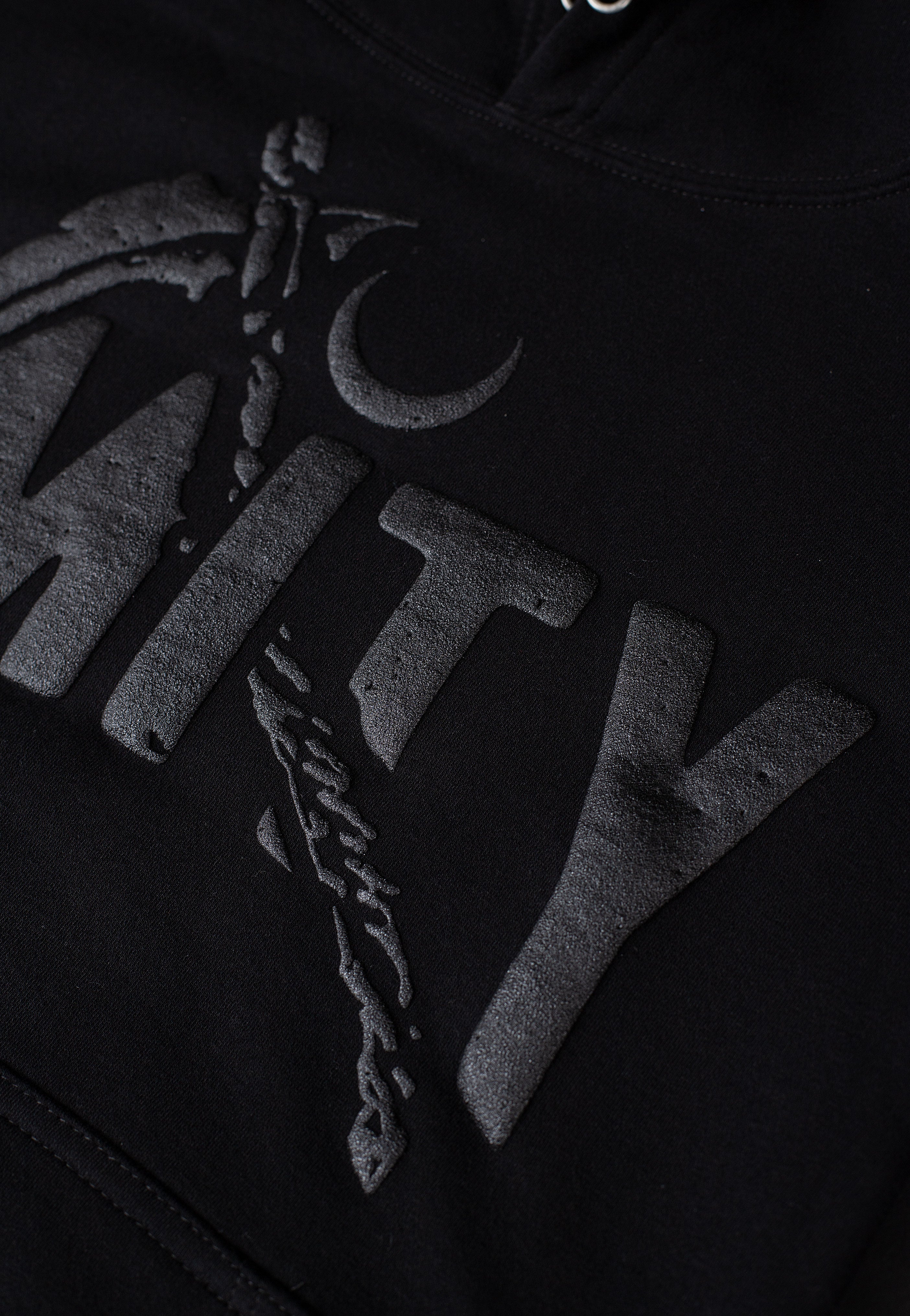 The Amity Affliction - Scythe Limited Black On Black - Hoodie | Men-Image