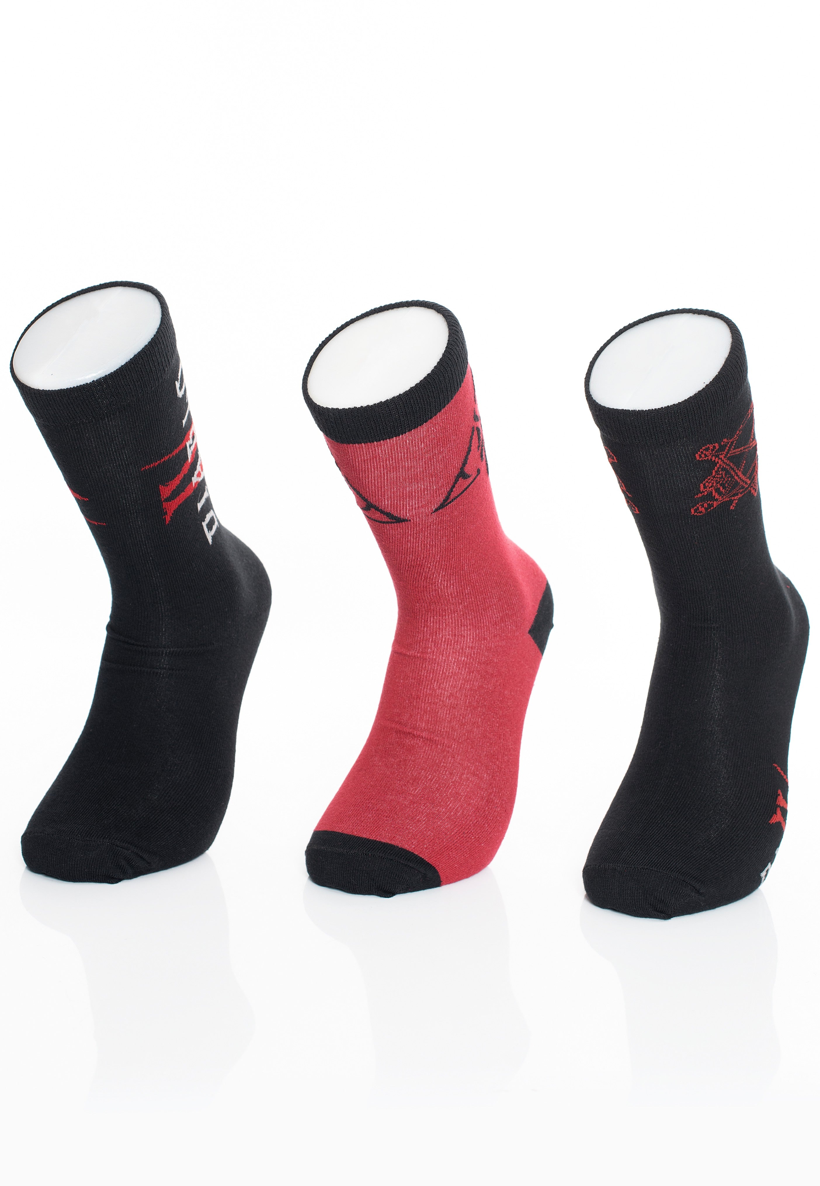 Diablo - Hell Crew 3 Pack - Socks | Neutral-Image