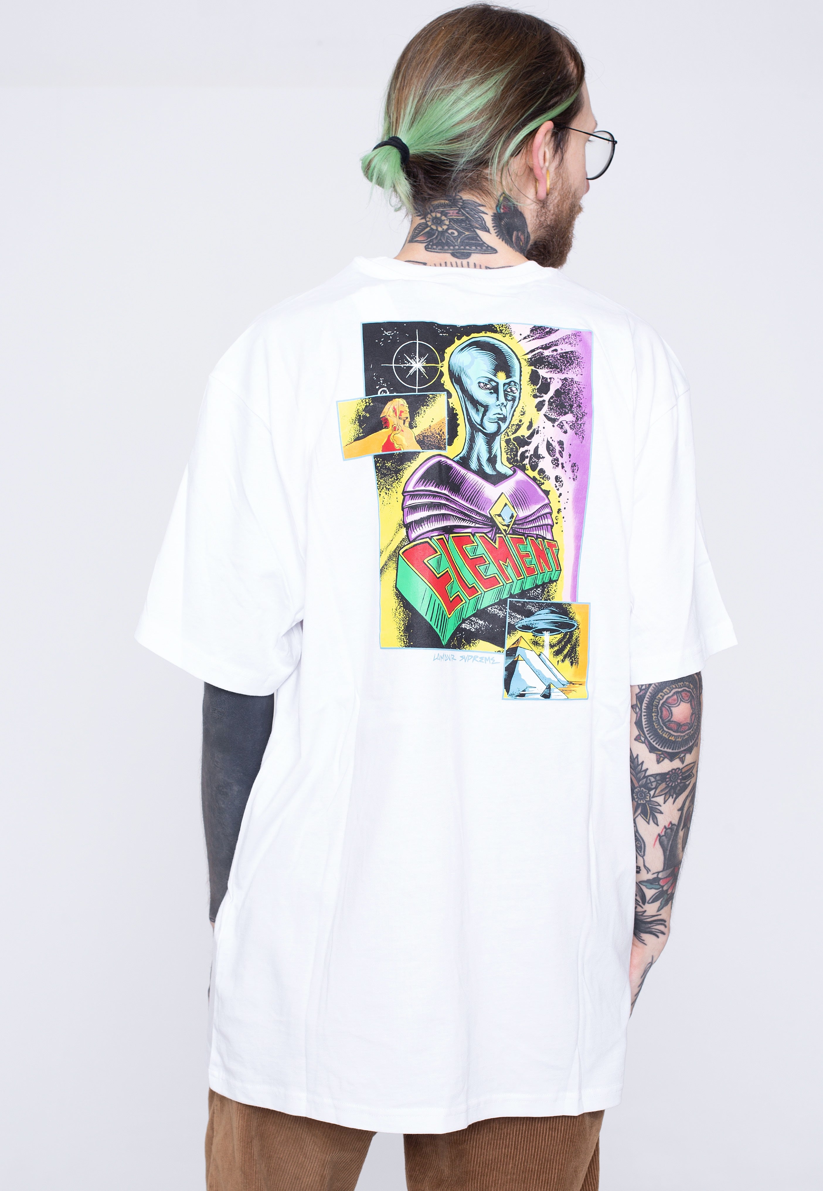 Element - Escape Mind Optic White - T-Shirt | Men-Image