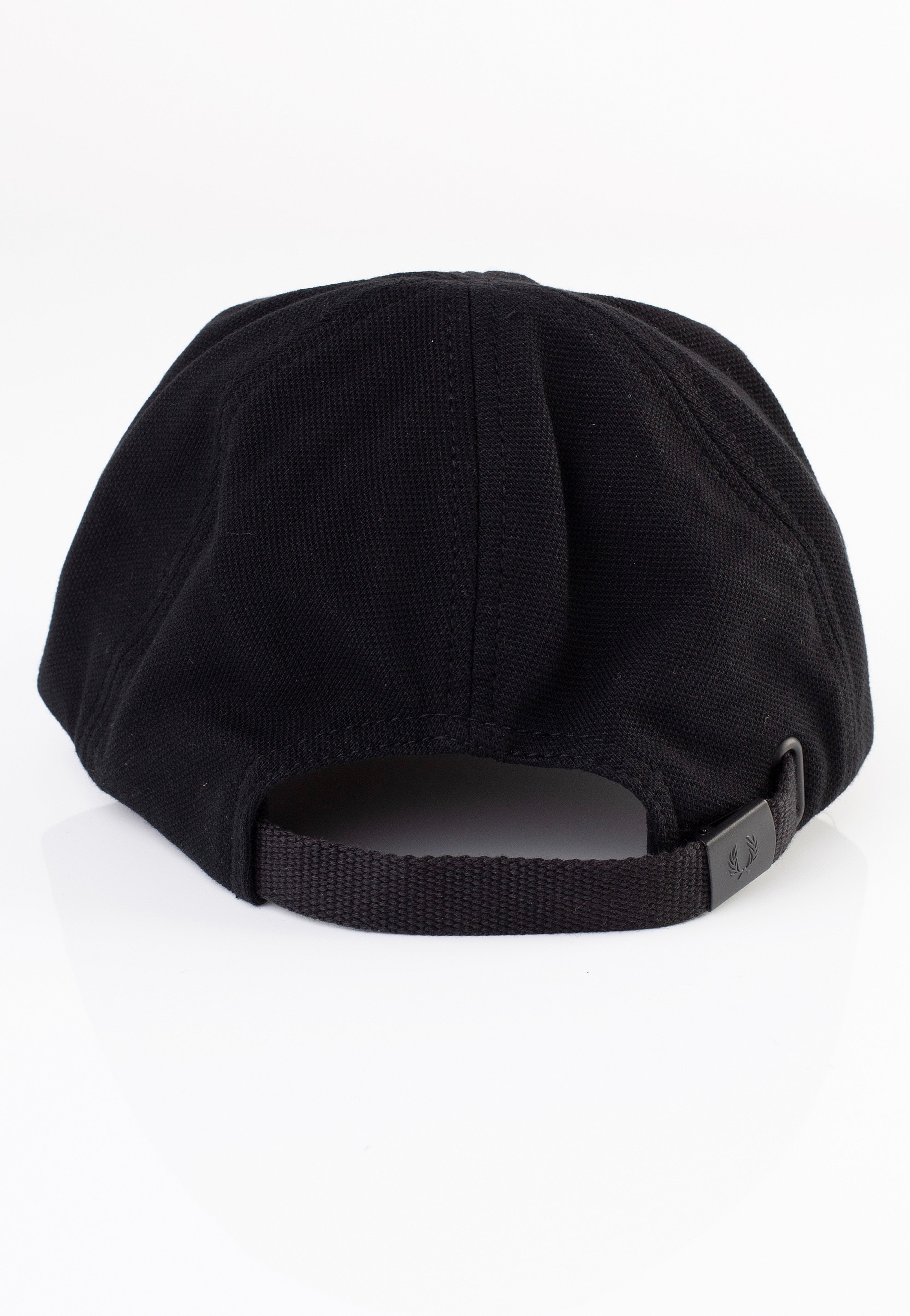 Fred Perry - Pique Classic Cap Black/Snow White - Cap | Neutral-Image