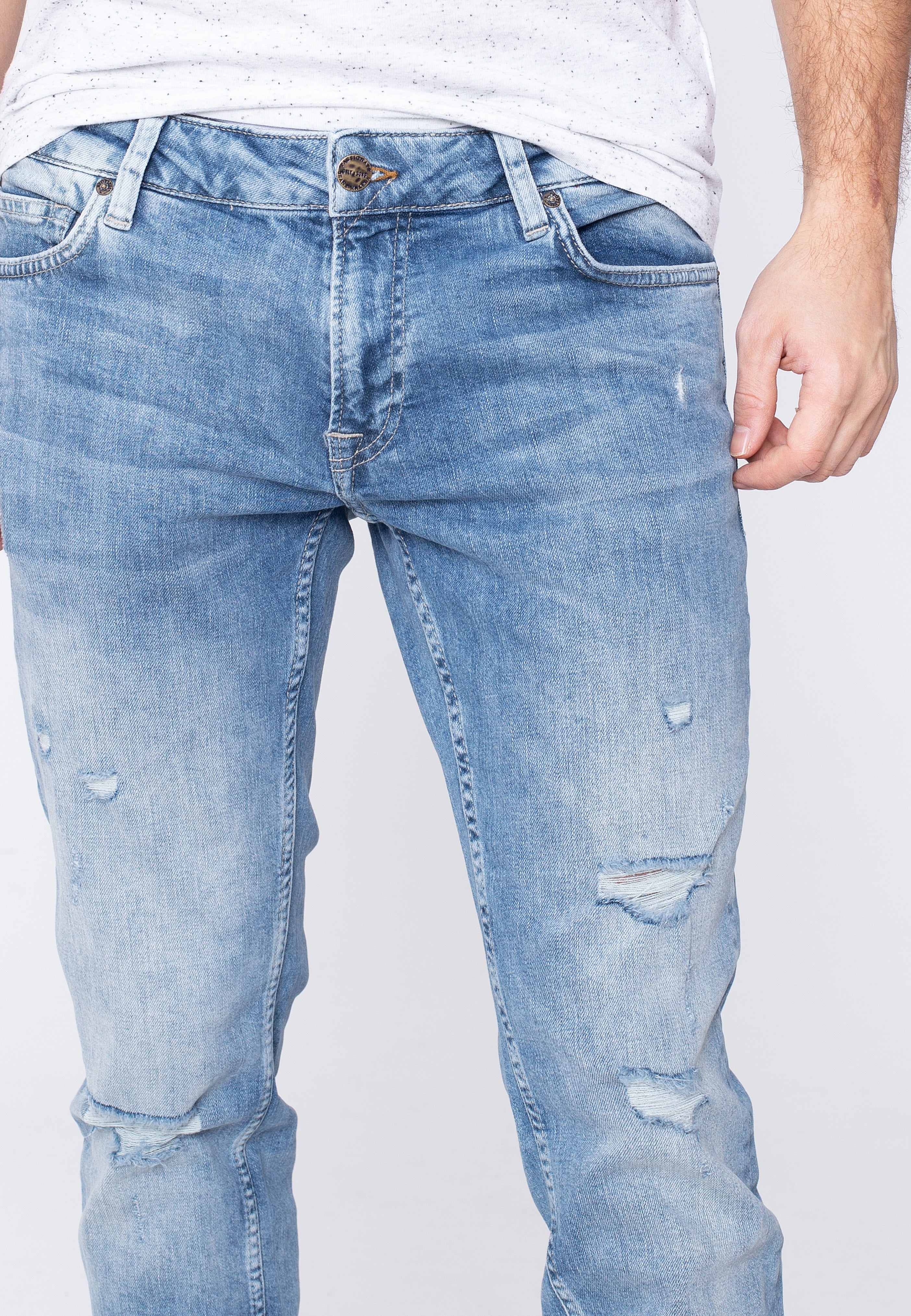 Only & Sons - Loom Slim Lime Blue Denim - Jeans | Men-Image