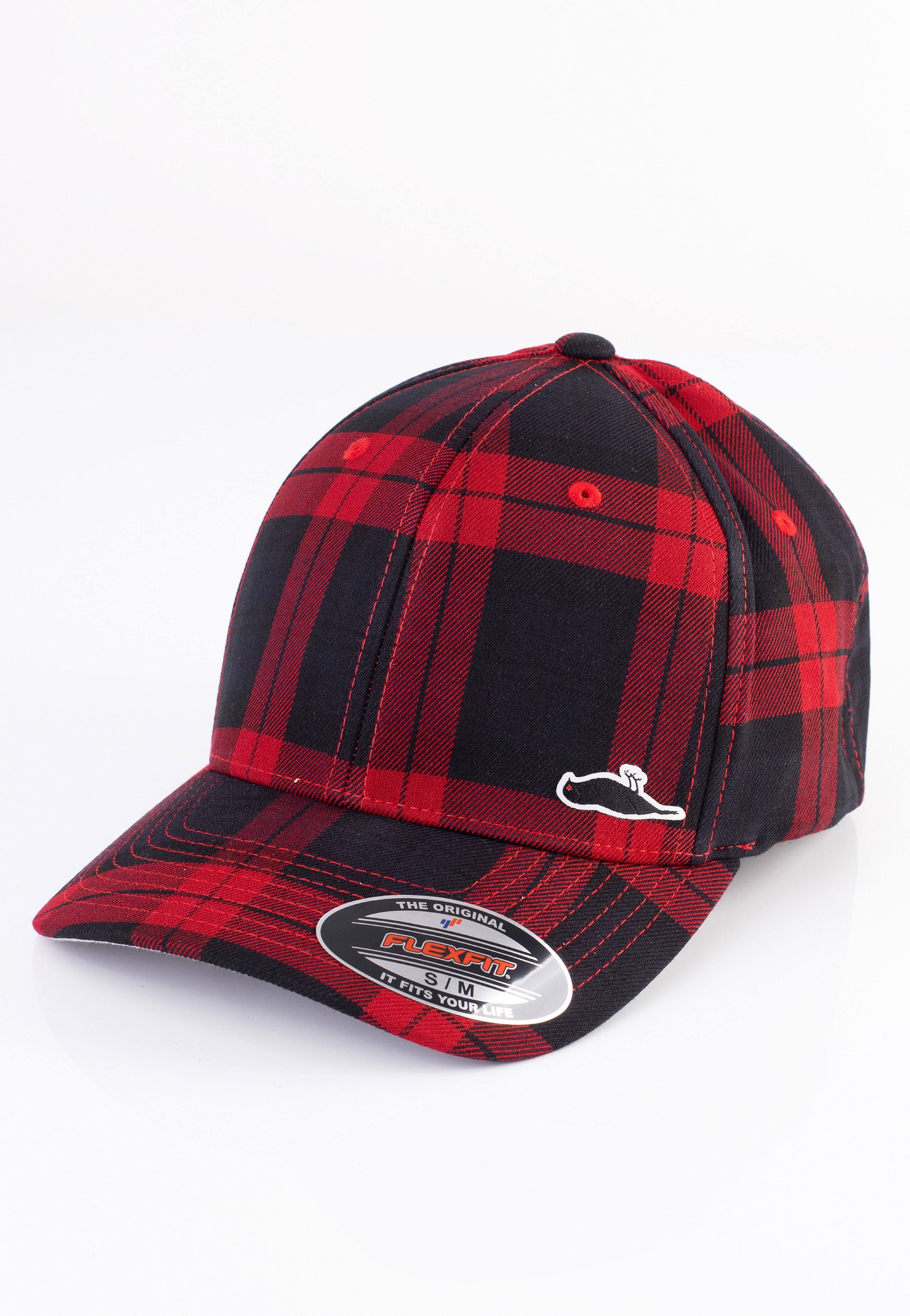 Atticus - Elmar Flexfit Black/Red - Cap | Neutral-Image