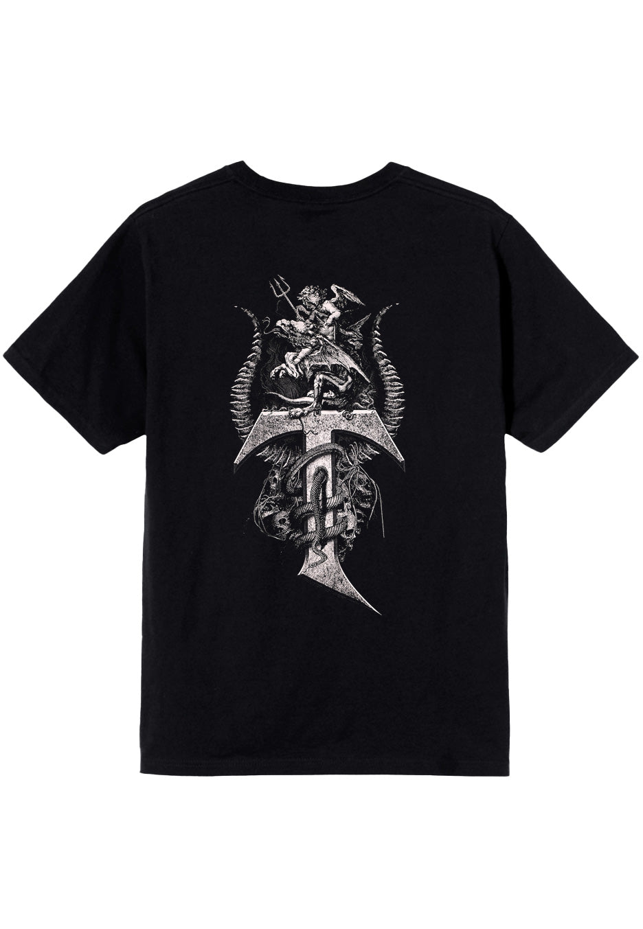 Testament - Pitchfork Horns - T-Shirt | Neutral-Image