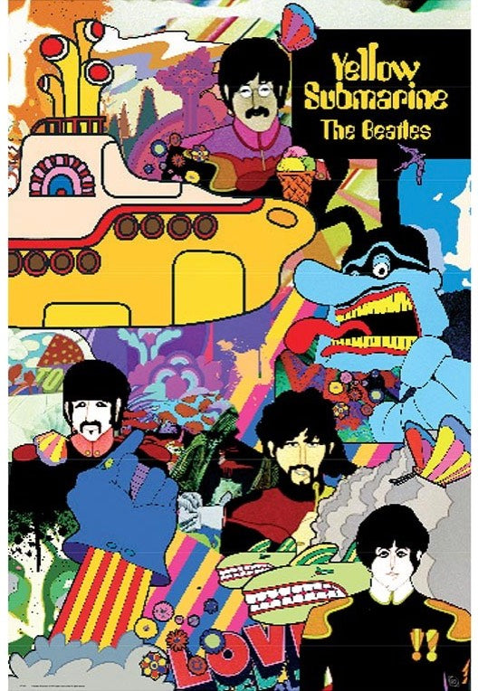 The Beatles - Yellow Submarine Maxi - Poster | Neutral-Image