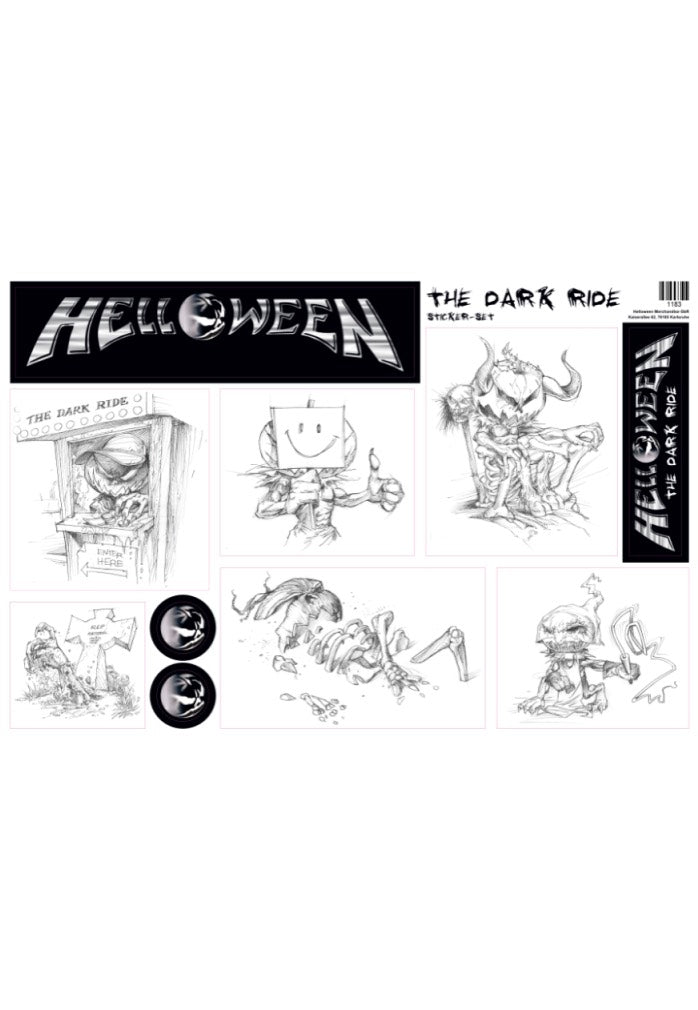 Helloween - The Dark Ride - Sticker Set | Neutral-Image