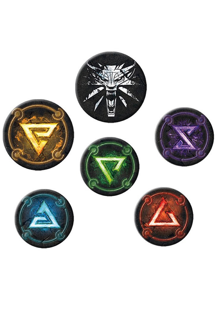 The Witcher - Signs - Button Set | Neutral-Image