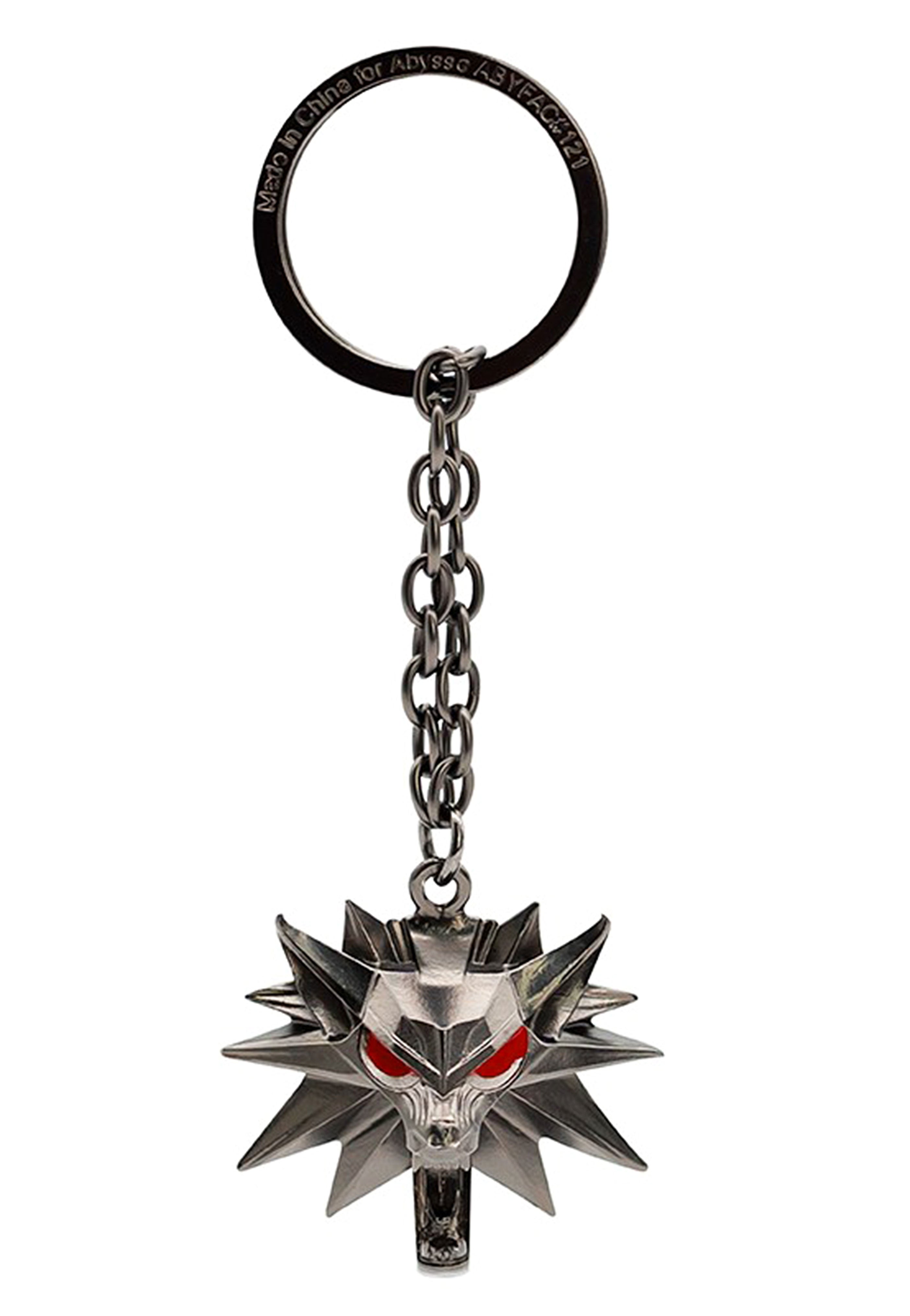 The Witcher - Wolf School Emblem 3D - Keychain | Neutral-Image