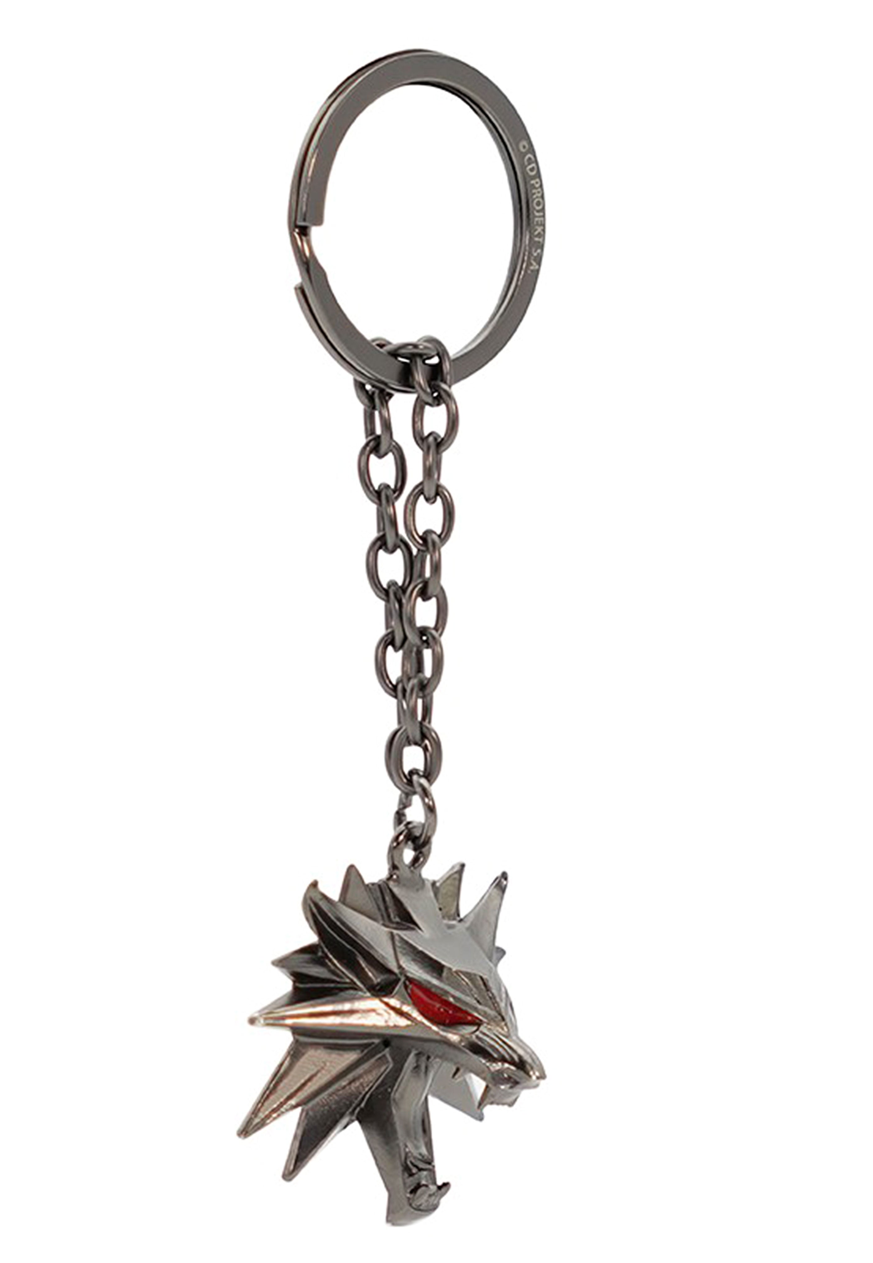 The Witcher - Wolf School Emblem 3D - Keychain | Neutral-Image