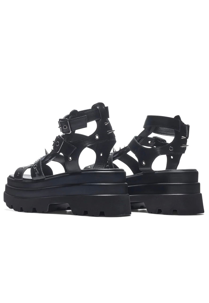 Koi Footwear - The Divine Destruction Spiked Chunky - Girl Sandals | Women-Image