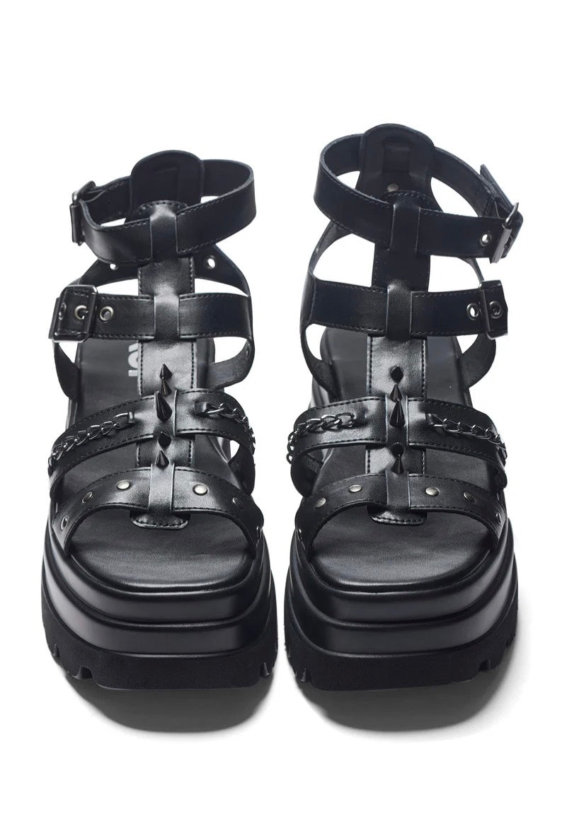 Koi Footwear - The Divine Destruction Spiked Chunky - Girl Sandals | Women-Image