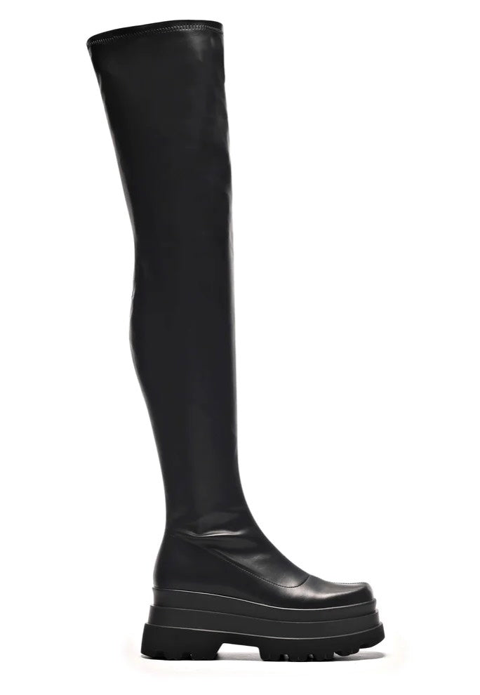 Koi Footwear - The Elevation Stretch Thigh High - Girl Shoes | Women-Image