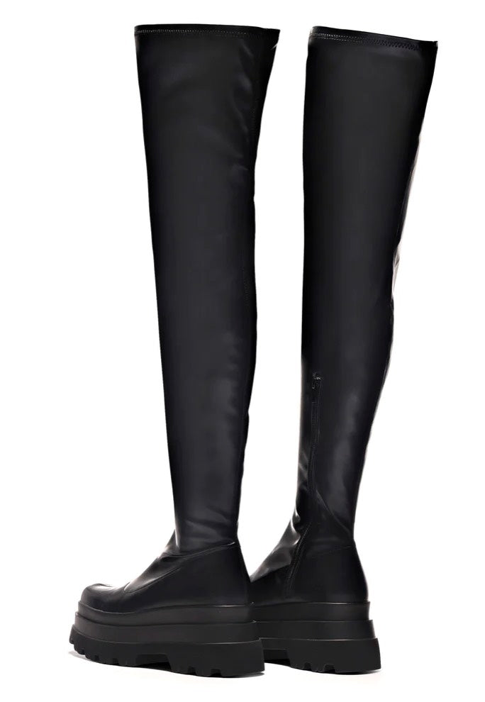 Koi Footwear - The Elevation Stretch Thigh High - Girl Shoes | Women-Image