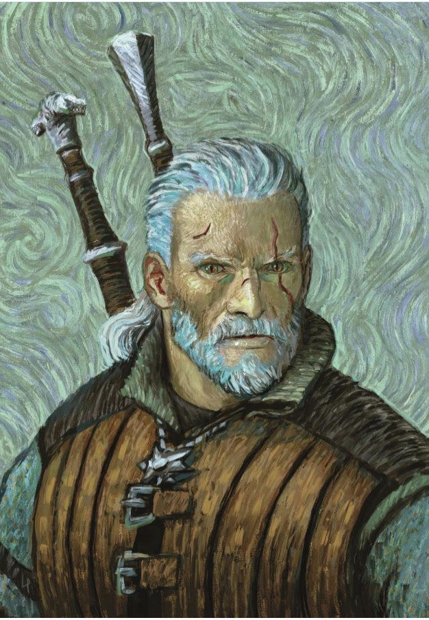 The Witcher - Van Gogh Geralt Maxi - Poster | Neutral-Image