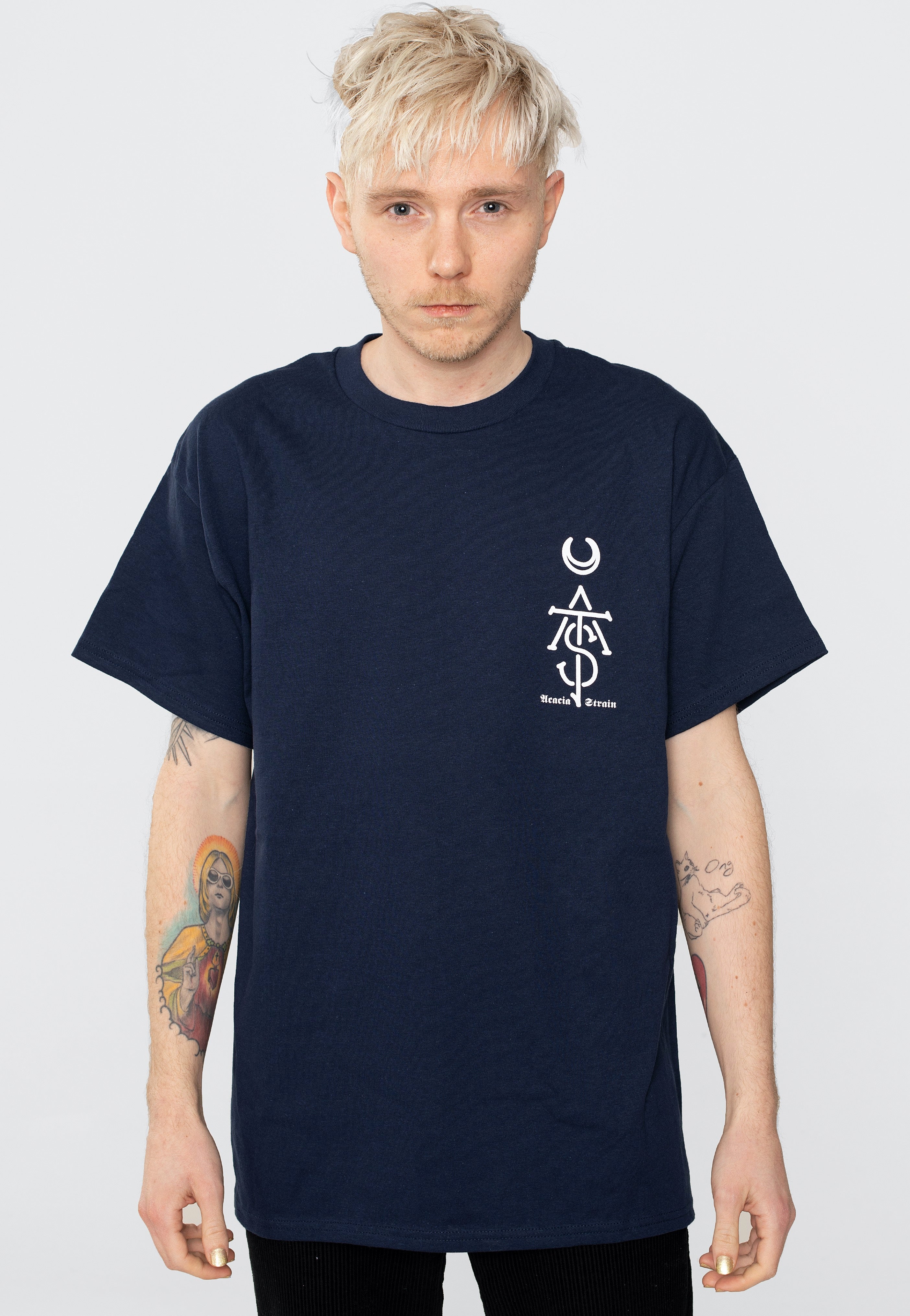 The Acacia Strain - Coffin Below The Waves Navy - T-Shirt | Men-Image