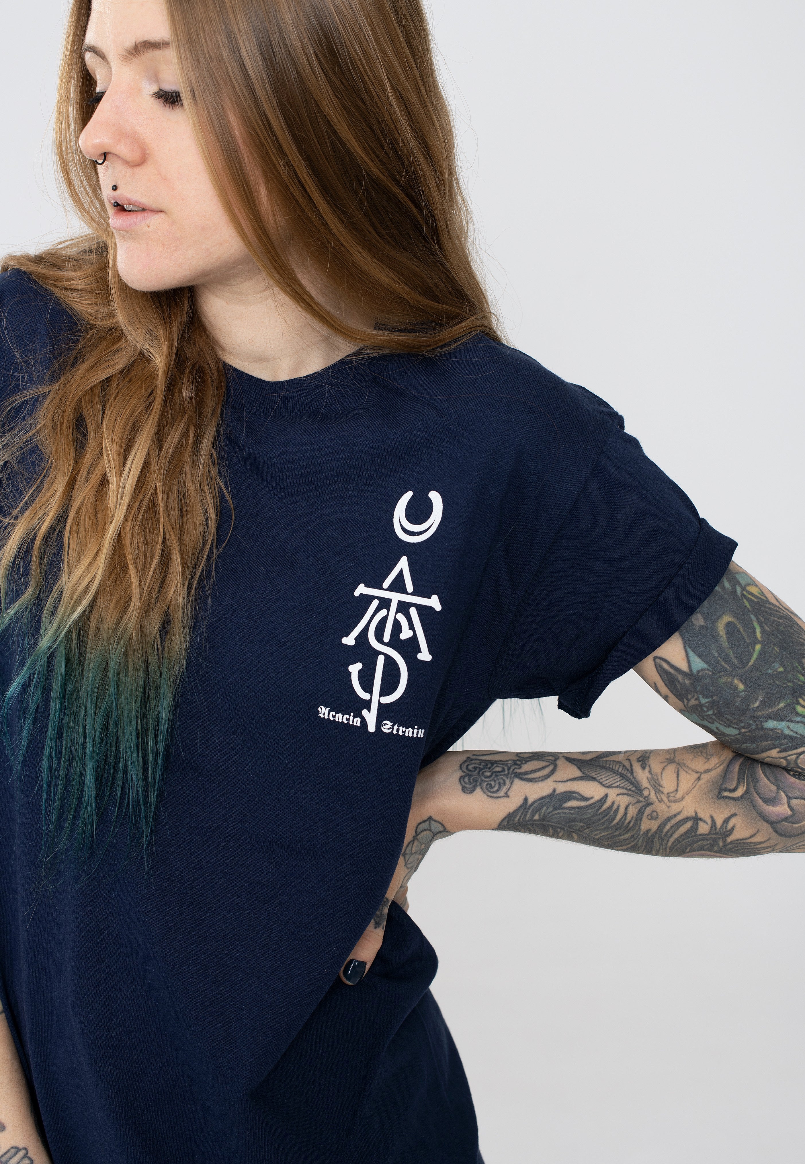 The Acacia Strain - Coffin Below The Waves Navy - T-Shirt | Women-Image