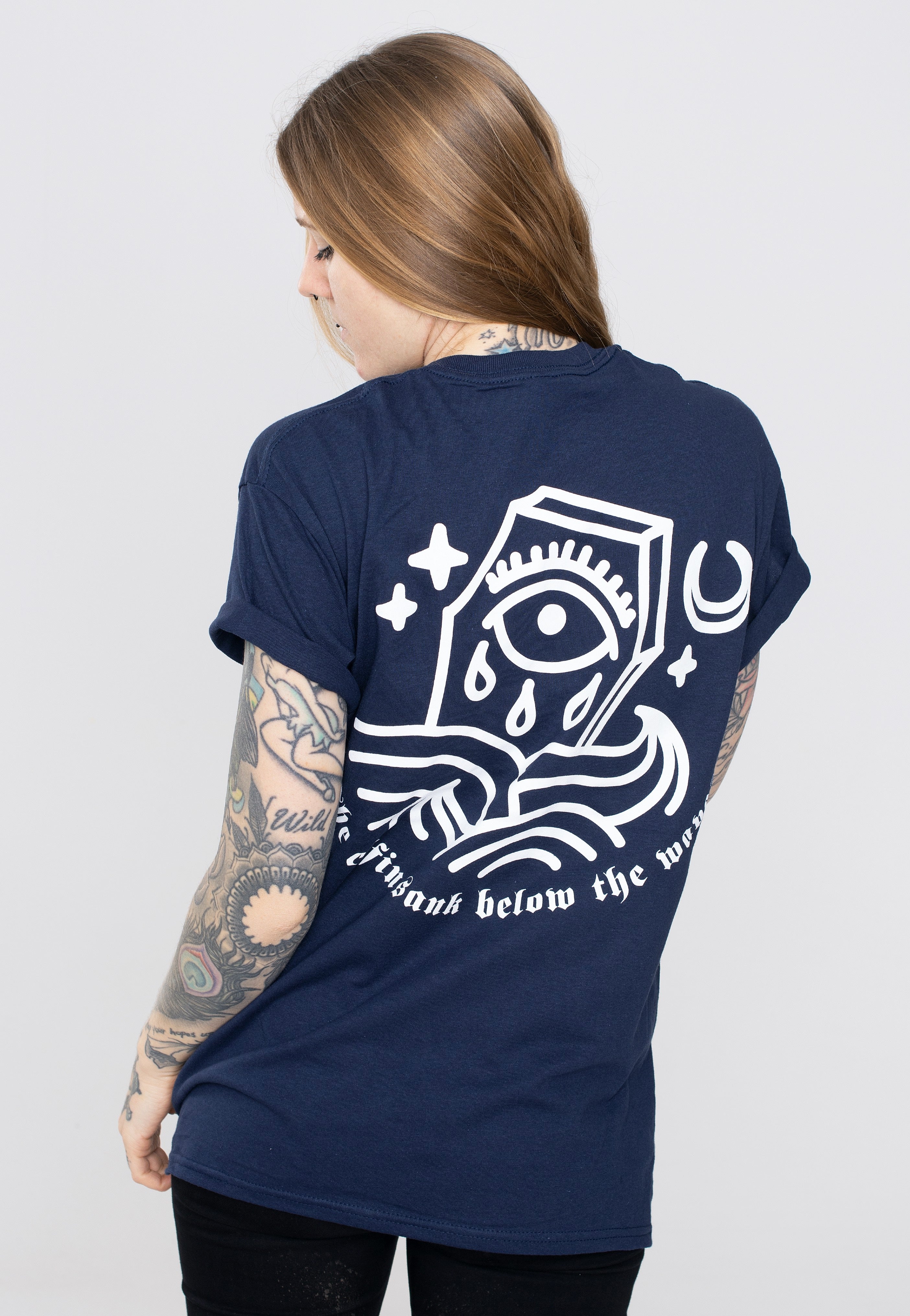 The Acacia Strain - Coffin Below The Waves Navy - T-Shirt | Women-Image