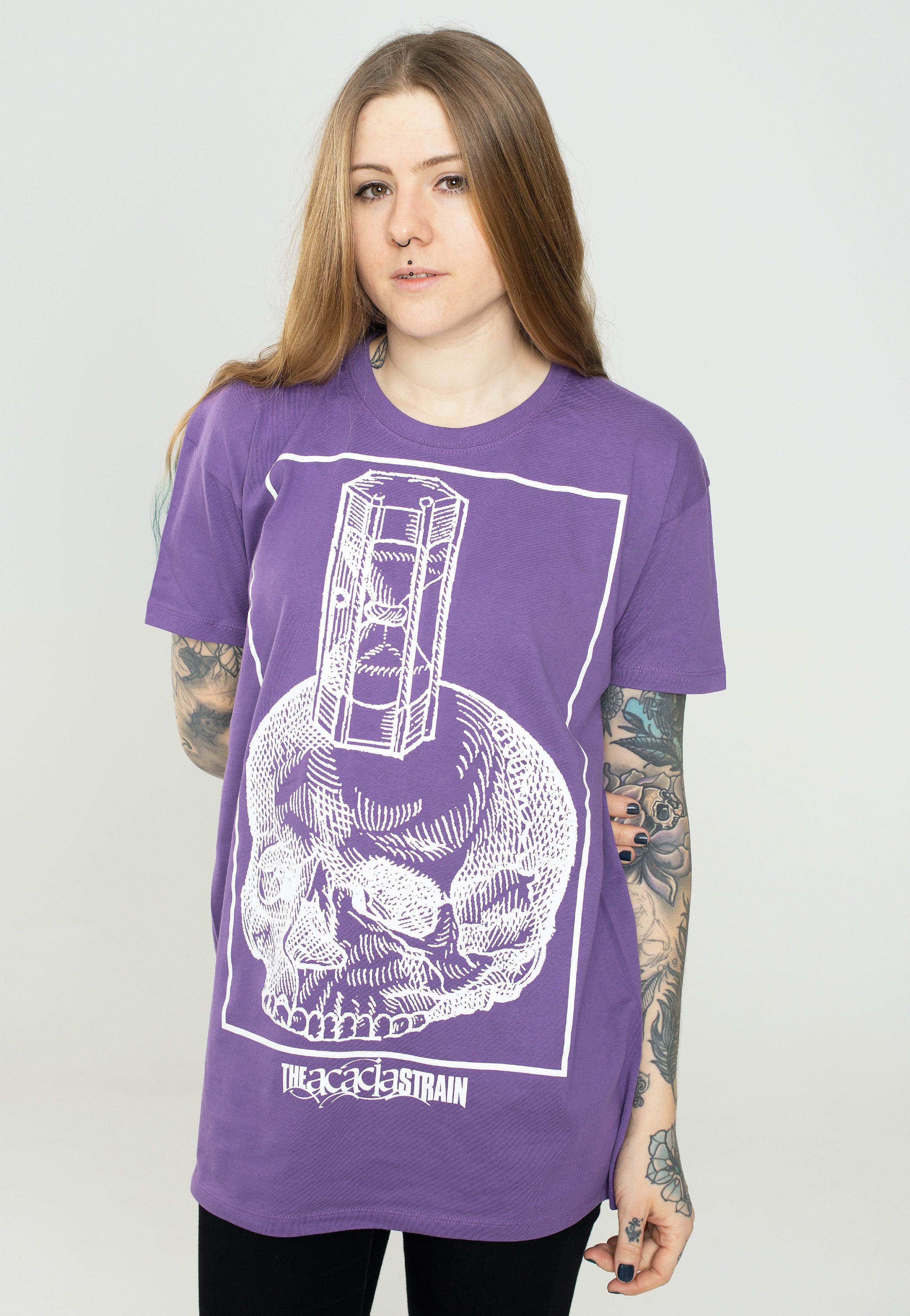 The Acacia Strain - Tune Low Die Slow Light Purple - T-Shirt | Women-Image