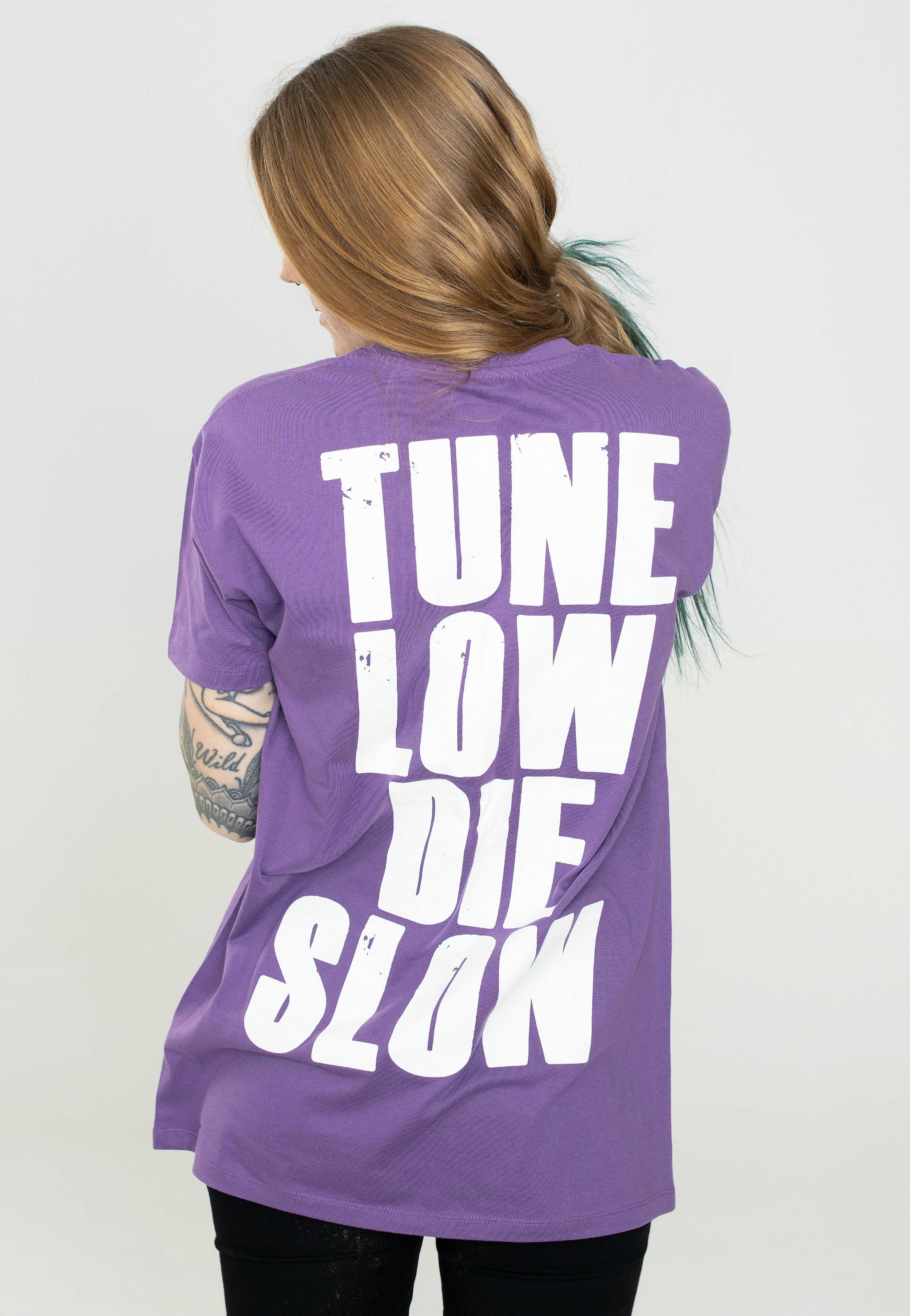 The Acacia Strain - Tune Low Die Slow Light Purple - T-Shirt | Women-Image