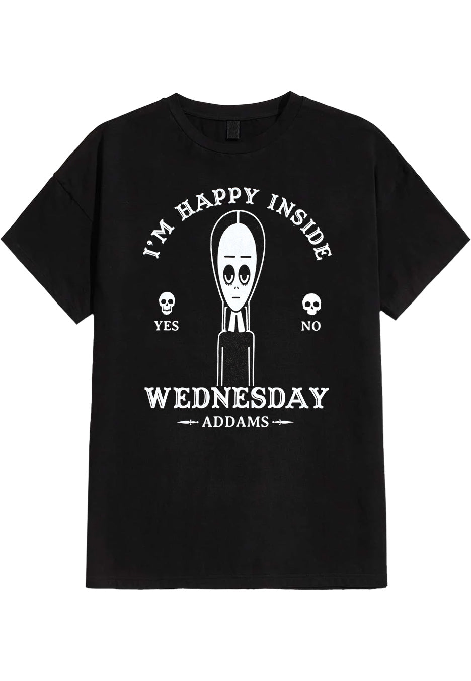 The Addams Family - Wednesday Macabe  - T-Shirt | Neutral-Image