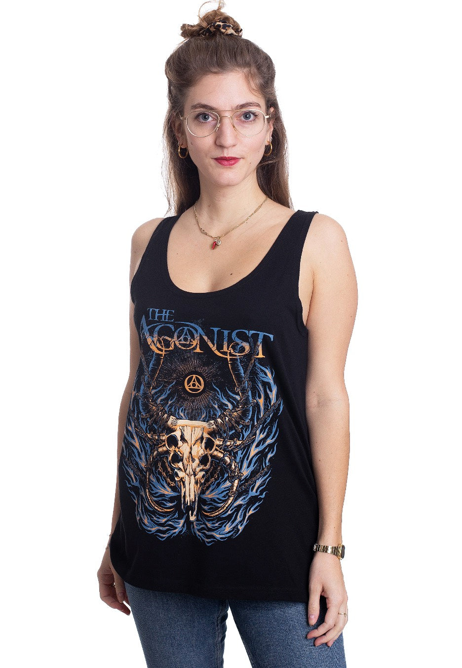 The Agonist - Skull - Tank | Women-Image