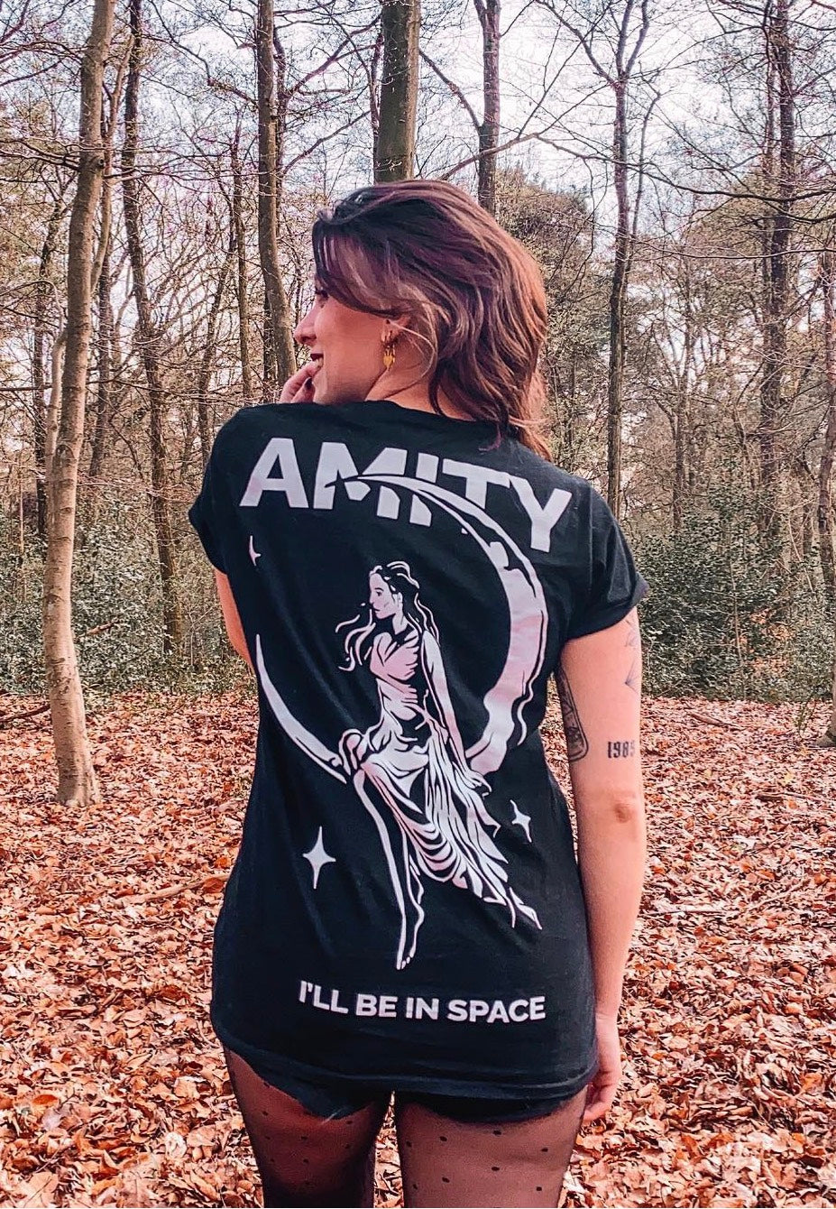 The Amity Affliction - In Space Eco - T-Shirt | Women-Image