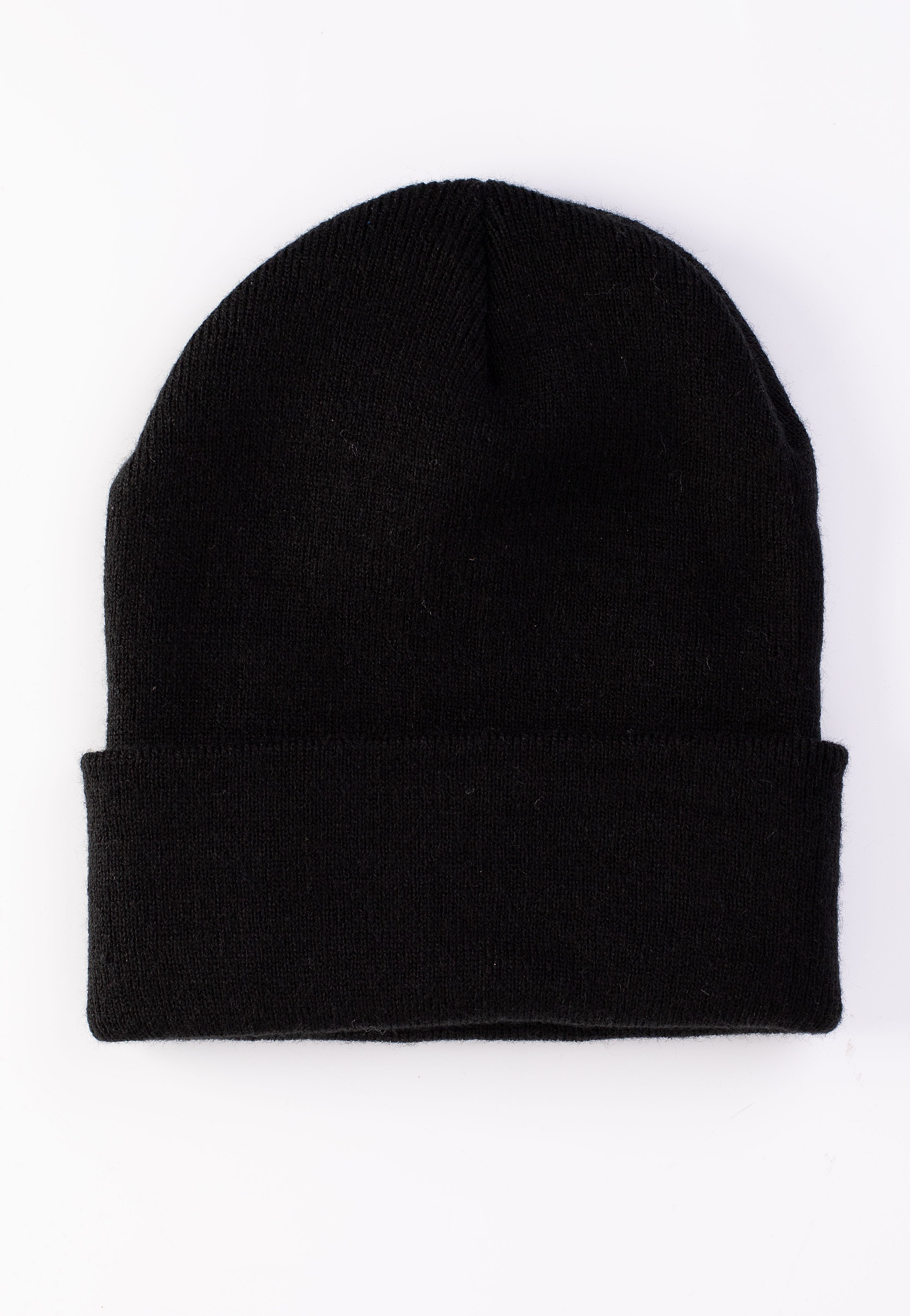 The Amity Affliction - Beige Ghost TAA Fake Leather Patch Graphite Grey - Beanie | Neutral-Image