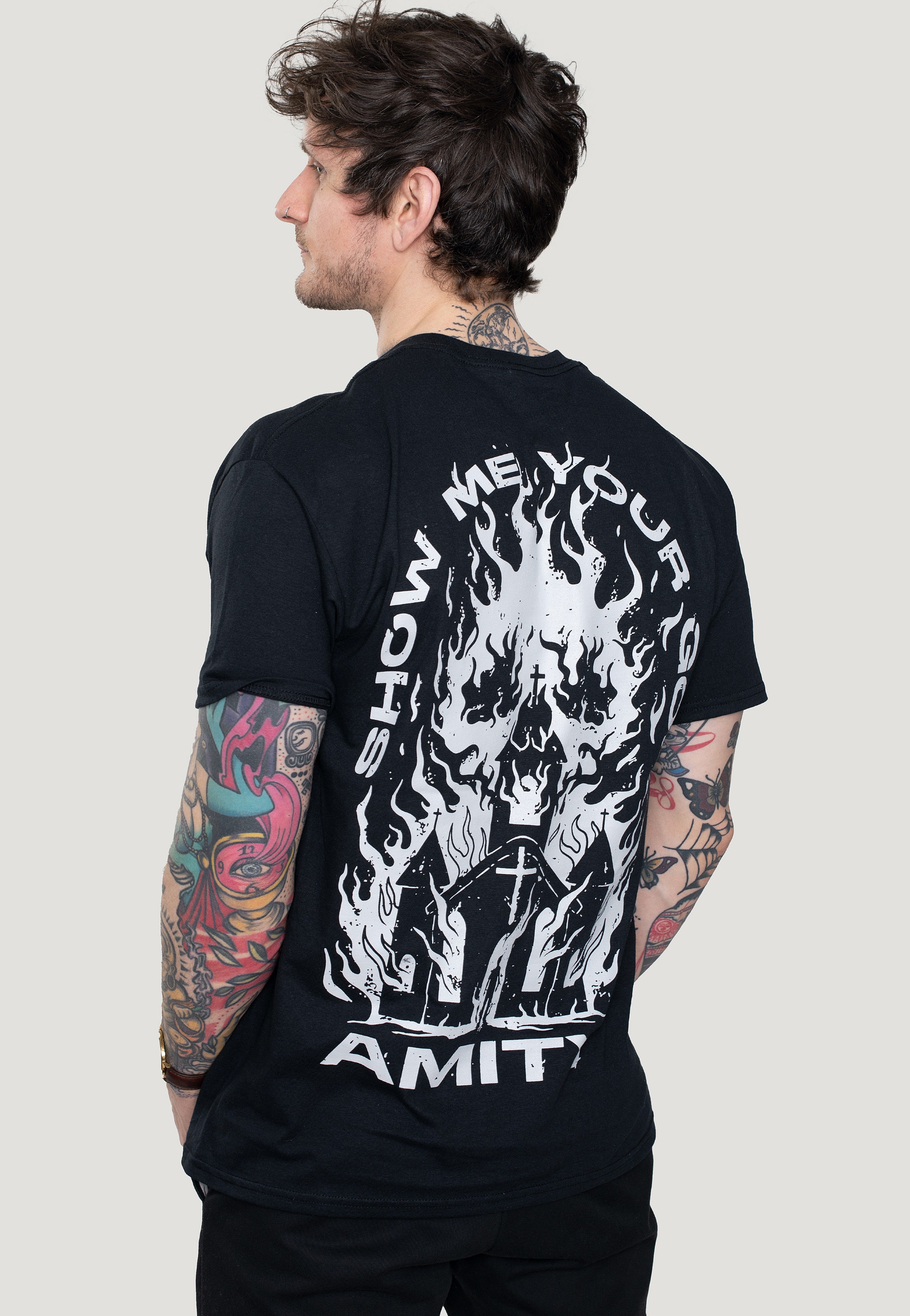 The Amity Affliction - Burning Church - T-Shirt | Men-Image