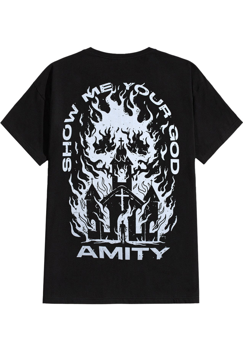 The Amity Affliction - Burning Church - T-Shirt | Neutral-Image