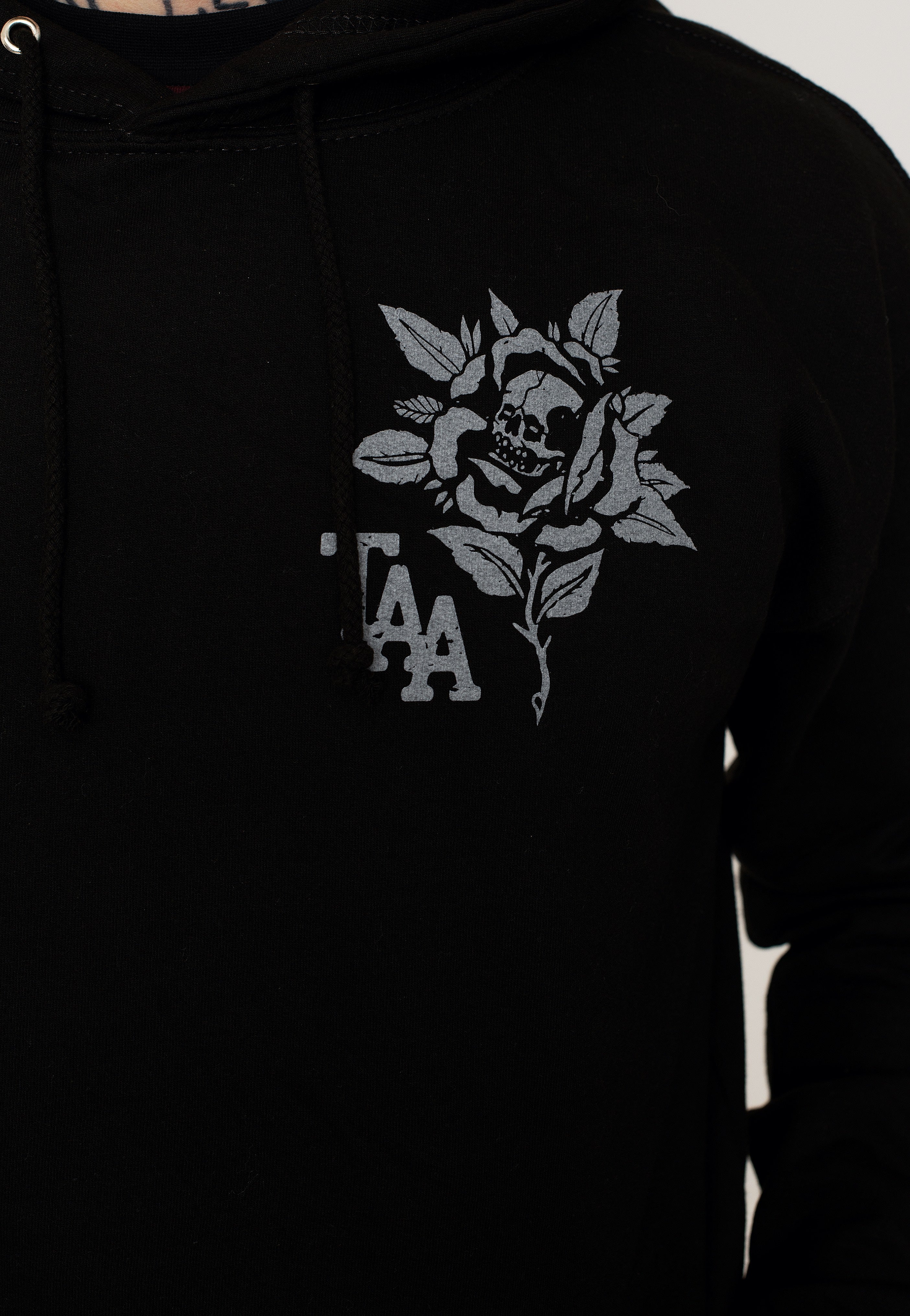 The Amity Affliction - DIAA Skull Rose - Hoodie | Men-Image