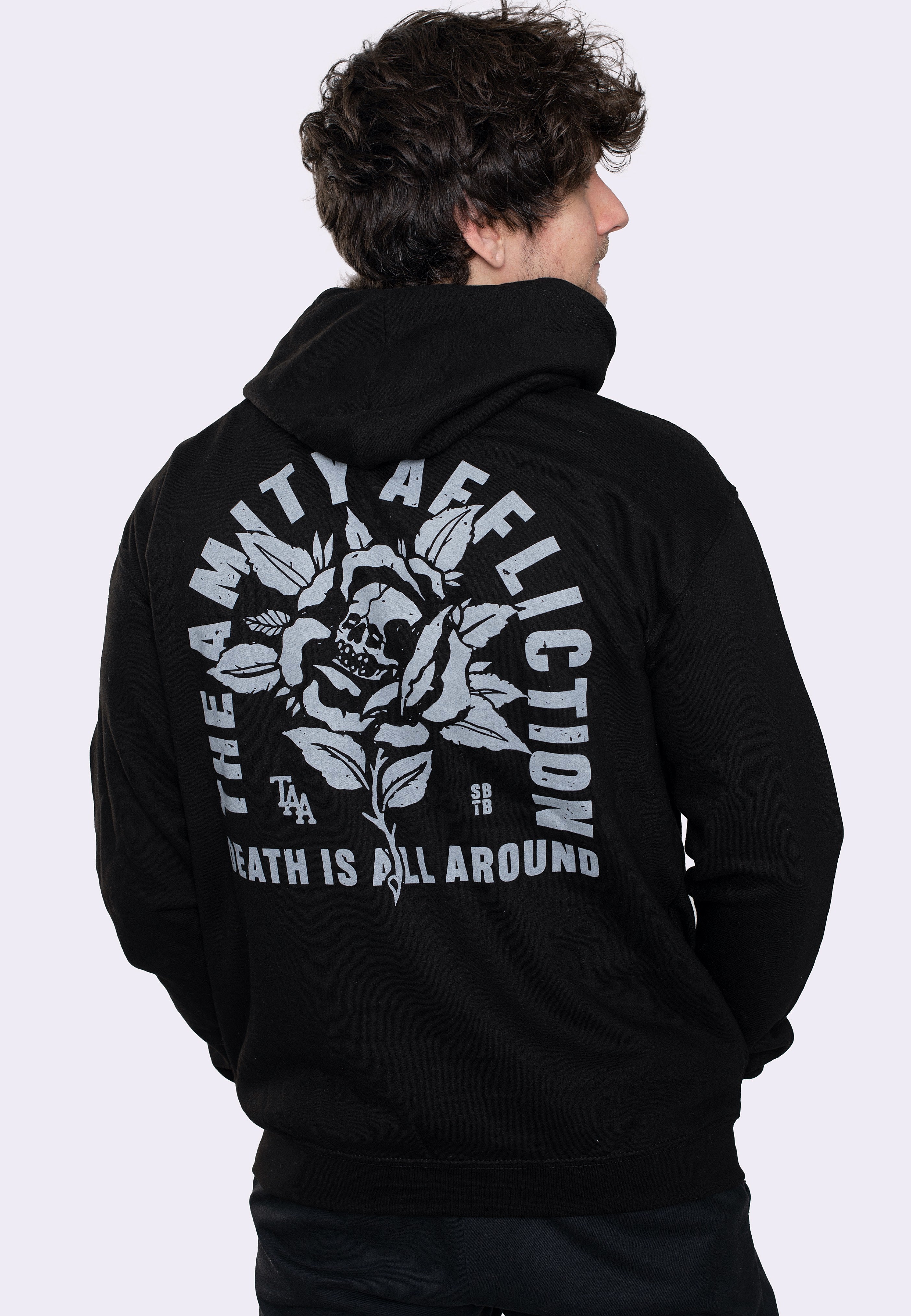 The Amity Affliction - DIAA Skull Rose - Hoodie | Men-Image