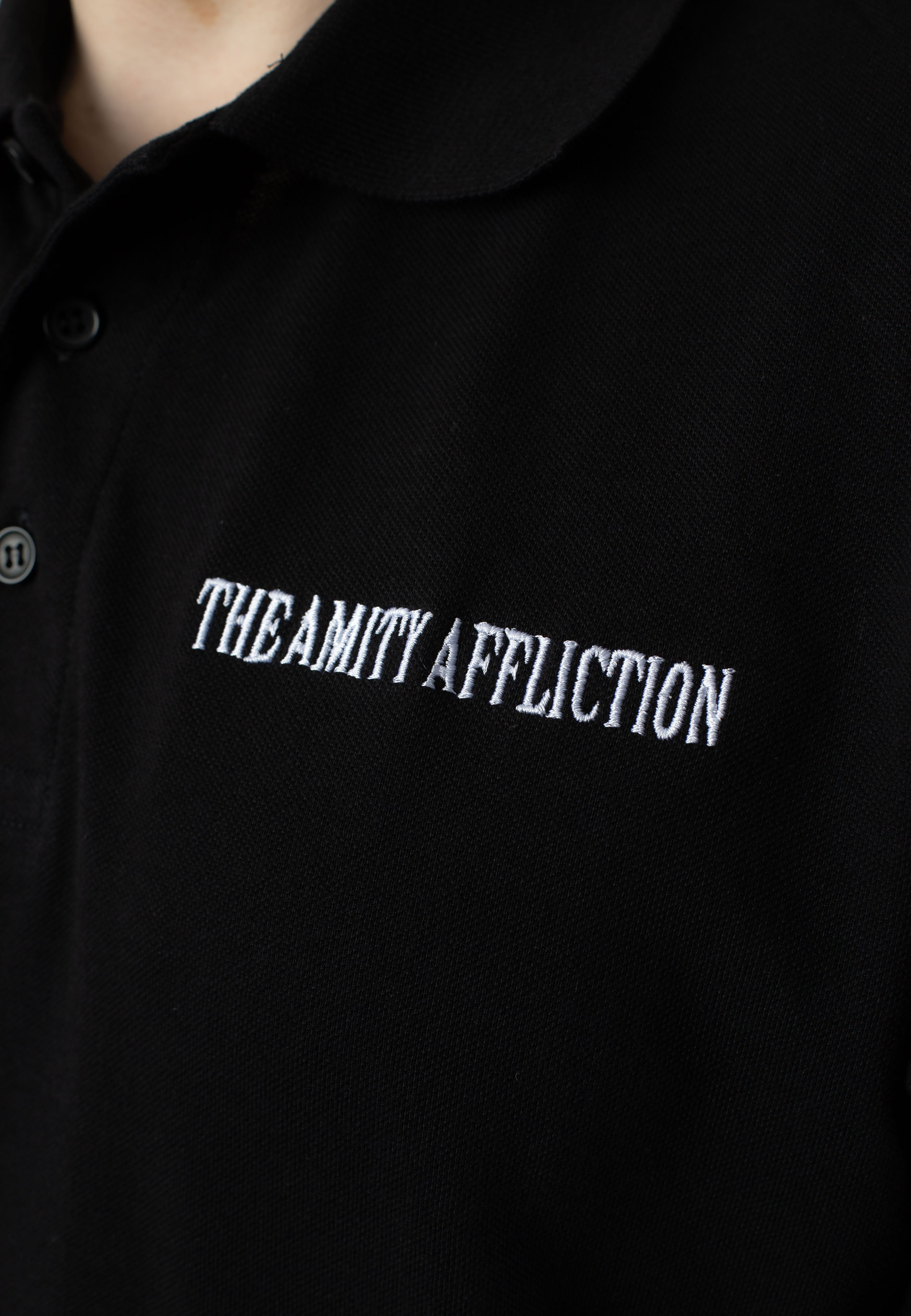 The Amity Affliction - Embroidered Logo Pocket - Polo | Men-Image