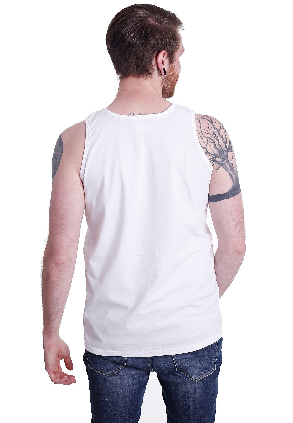 The Amity Affliction - Moon Girl White - Tank | Men-Image