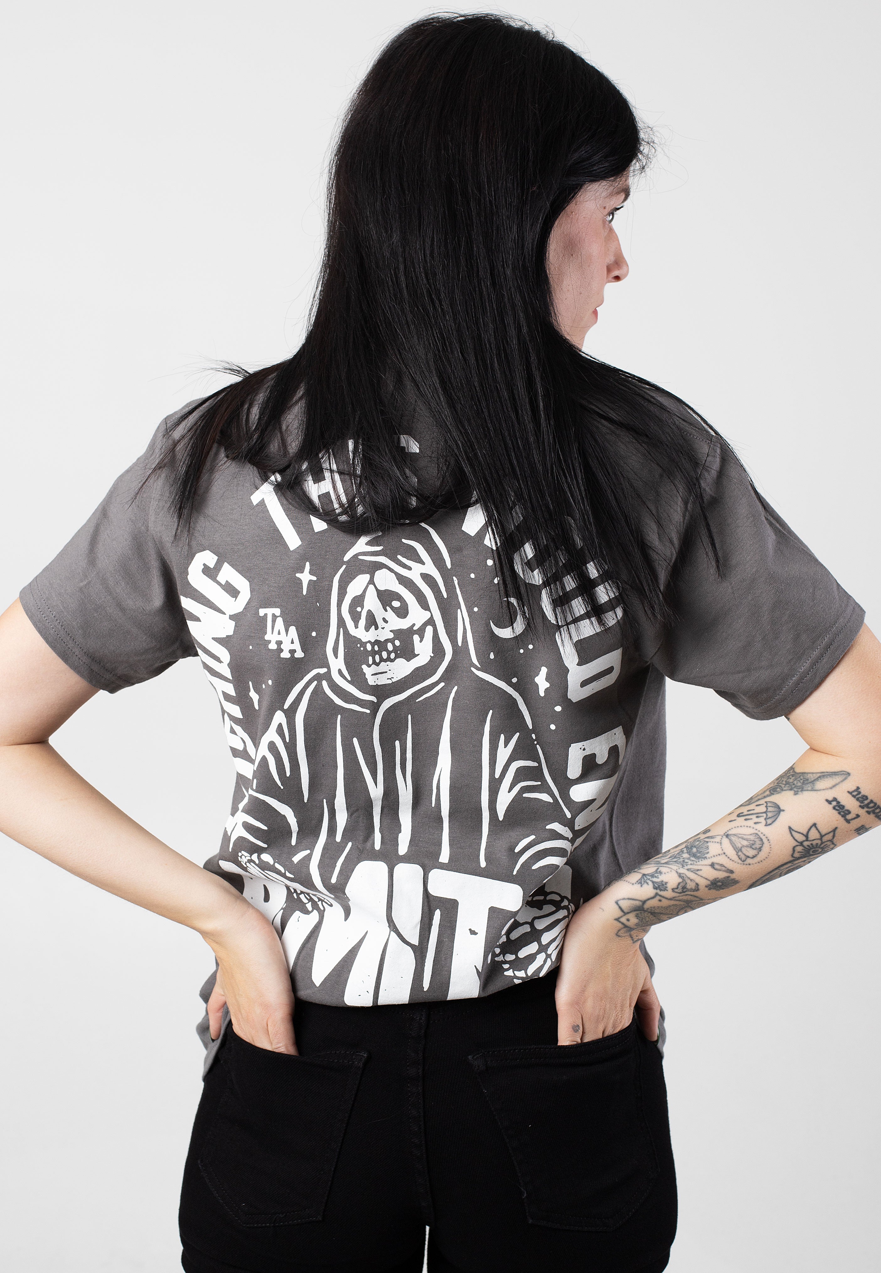 The Amity Affliction - Pittsburgh Charcoal - T-Shirt | Women-Image