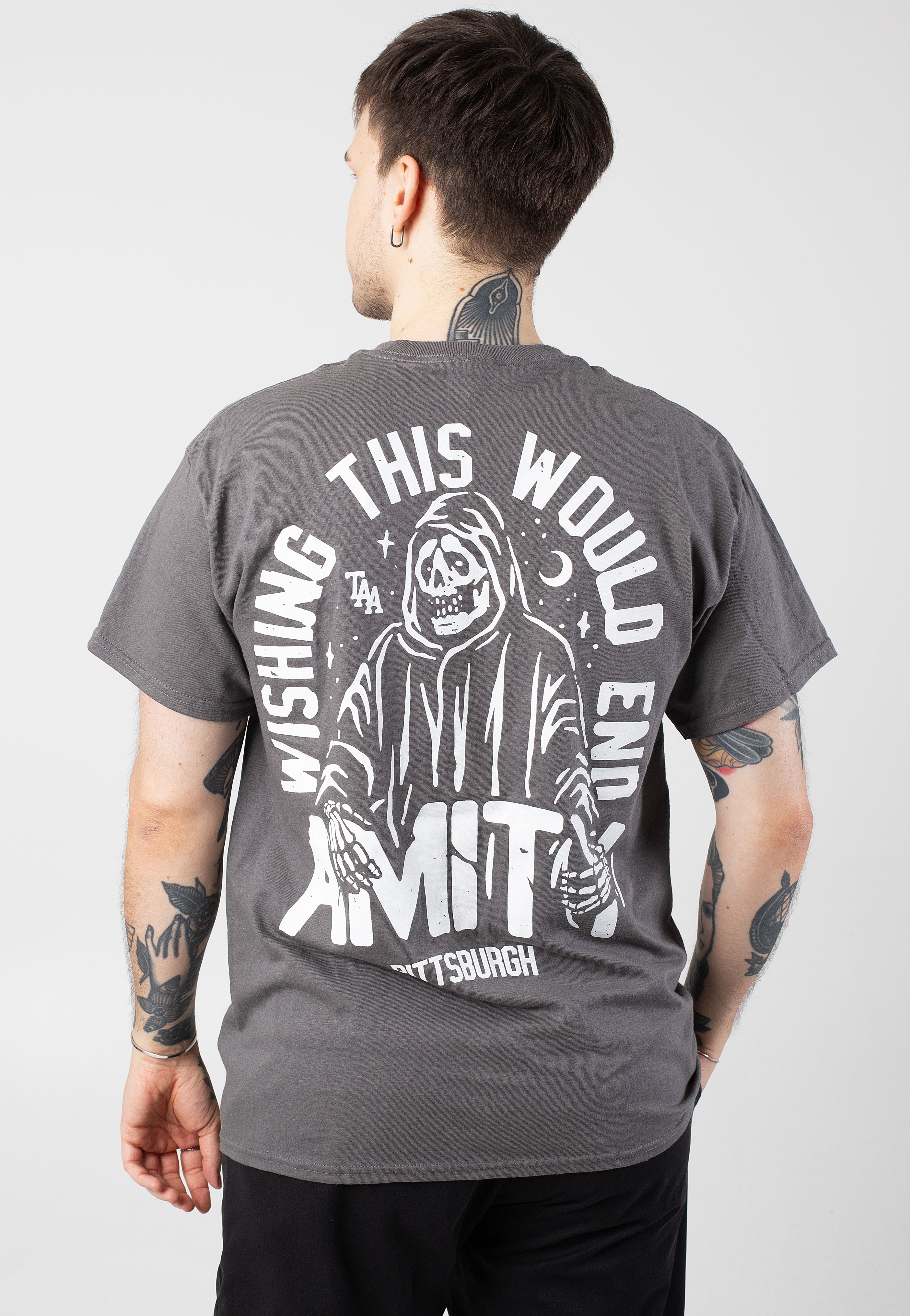 The Amity Affliction - Pittsburgh Charcoal - T-Shirt | Men-Image