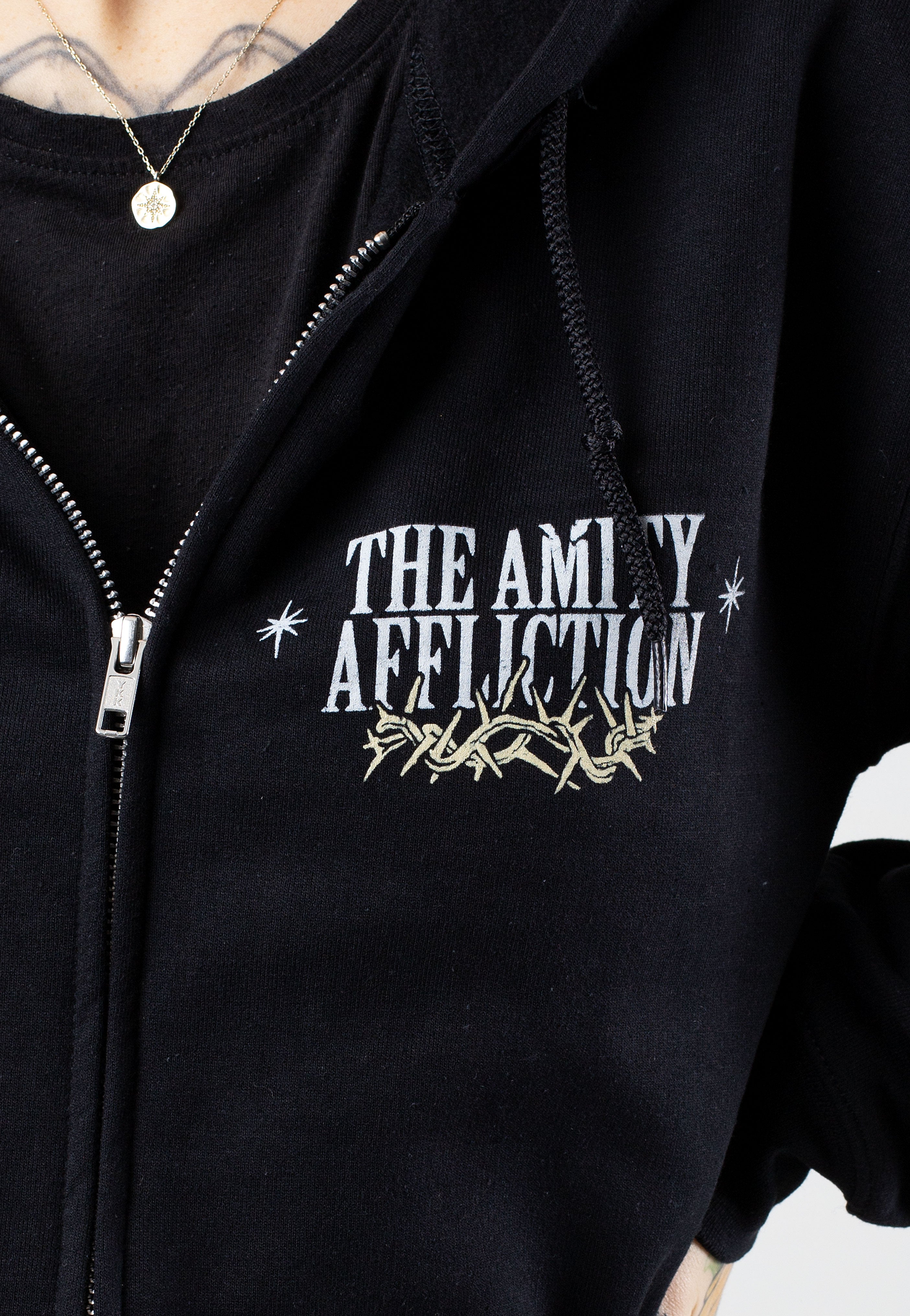 The Amity Affliction - Skull Crown - Zipper | Women-Image