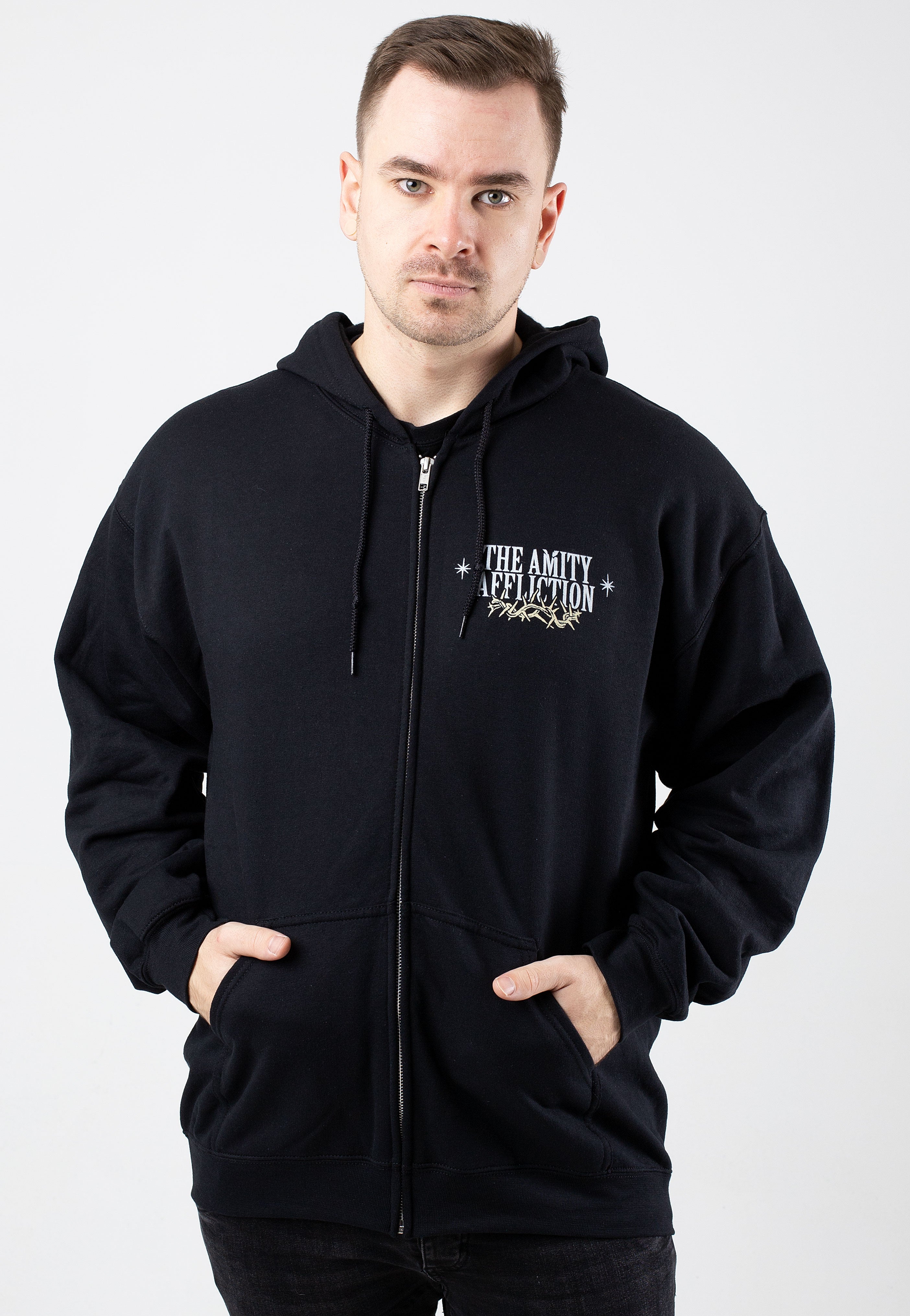 The Amity Affliction - Skull Crown - Zipper | Men-Image