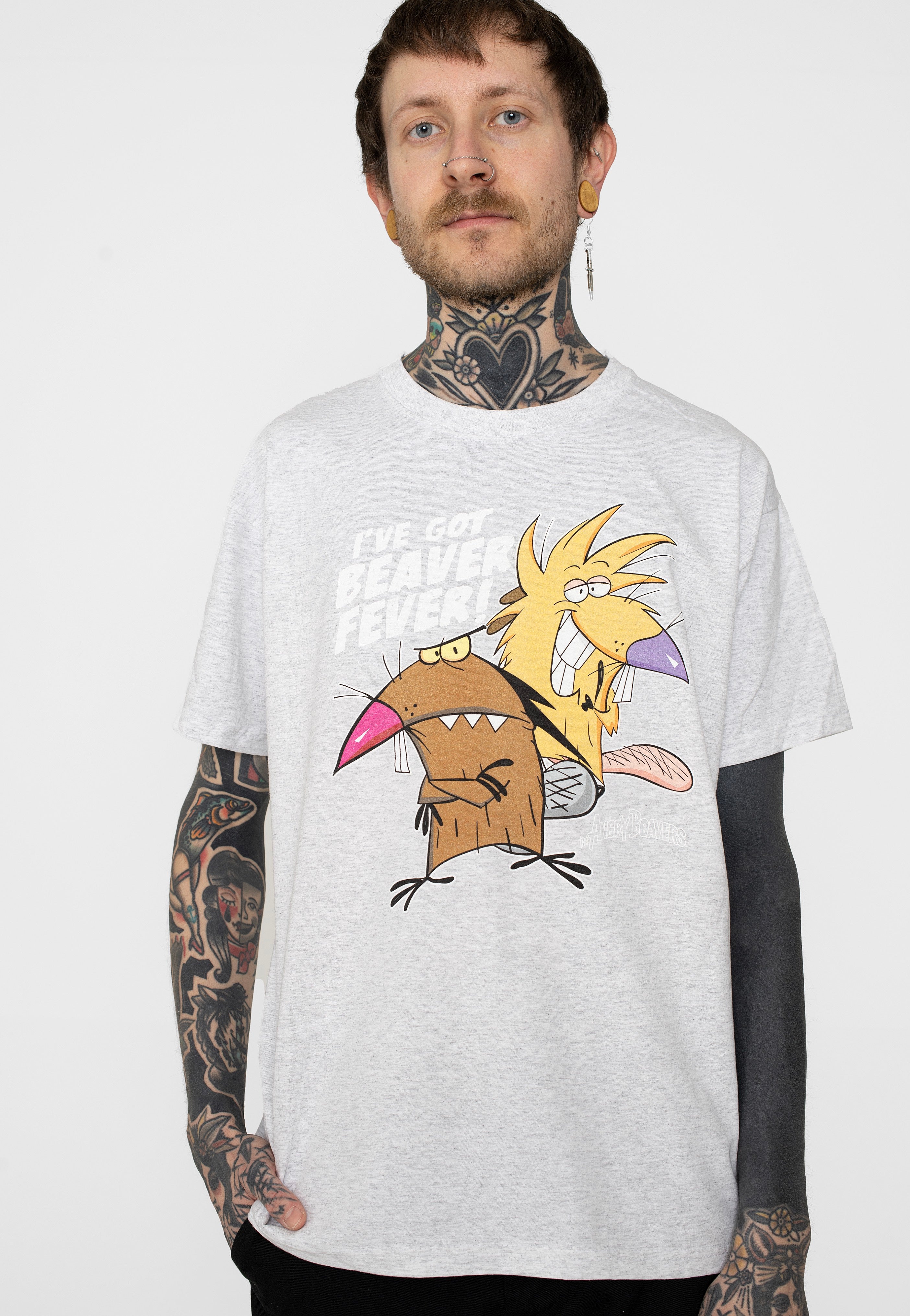 The Angry Beavers - Angry Beavers Ash Grey - T-Shirt | Men-Image