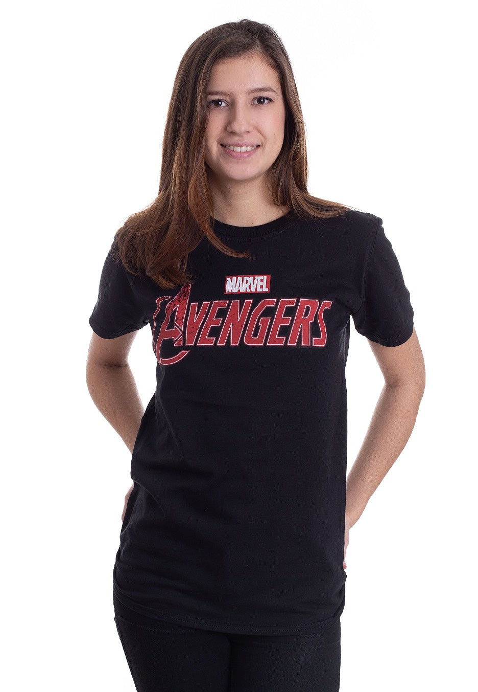 The Avengers - Distressed Logo - T-Shirt | Women-Image