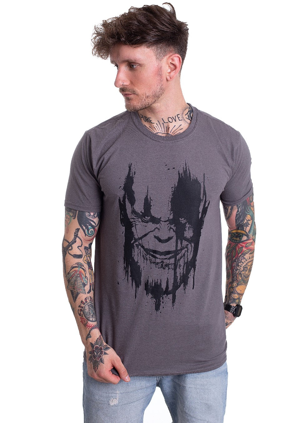 The Avengers - Thanos Grey - T-Shirt | Men-Image