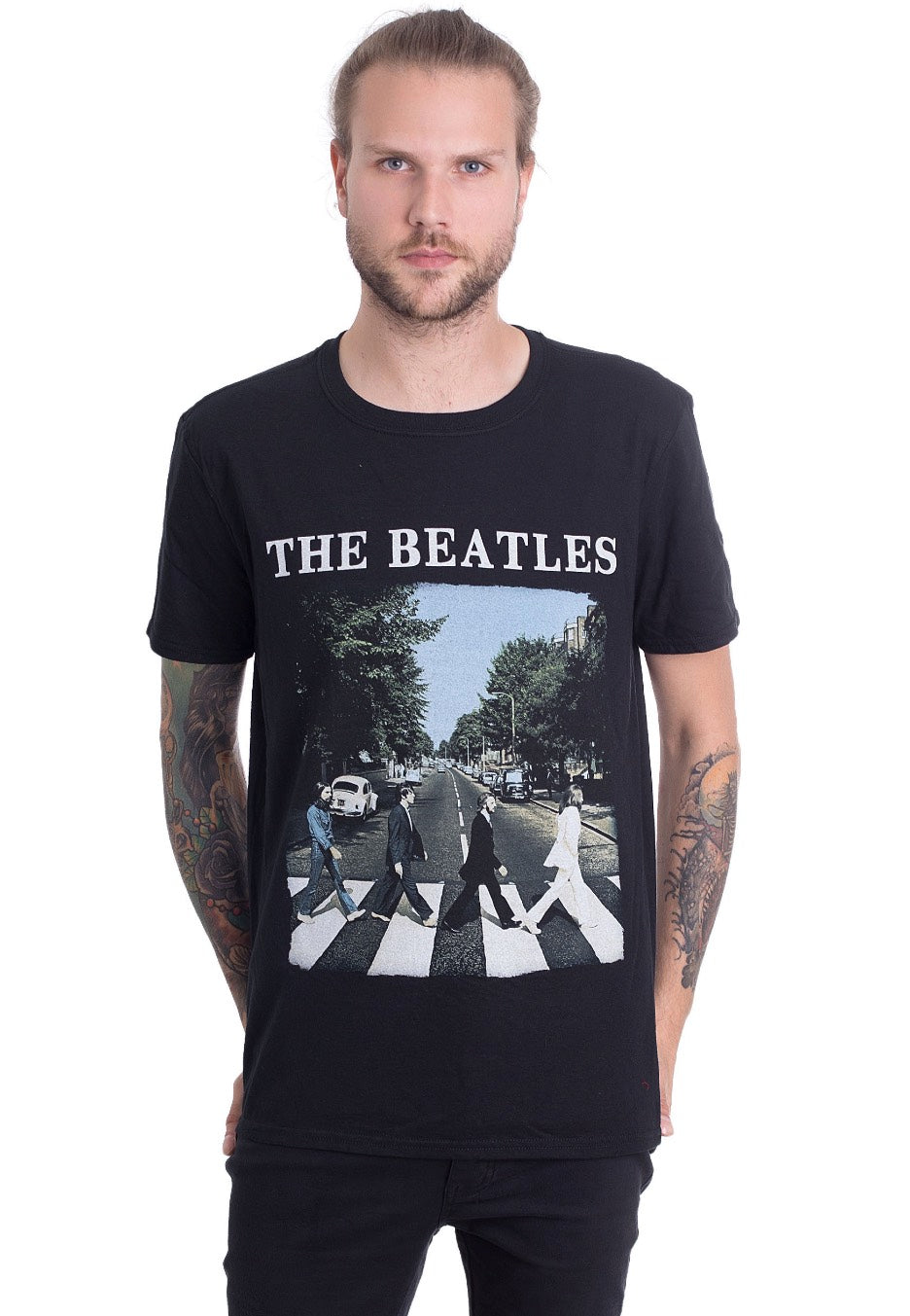 The Beatles - Abbey Road & Logo - T-Shirt | Men-Image