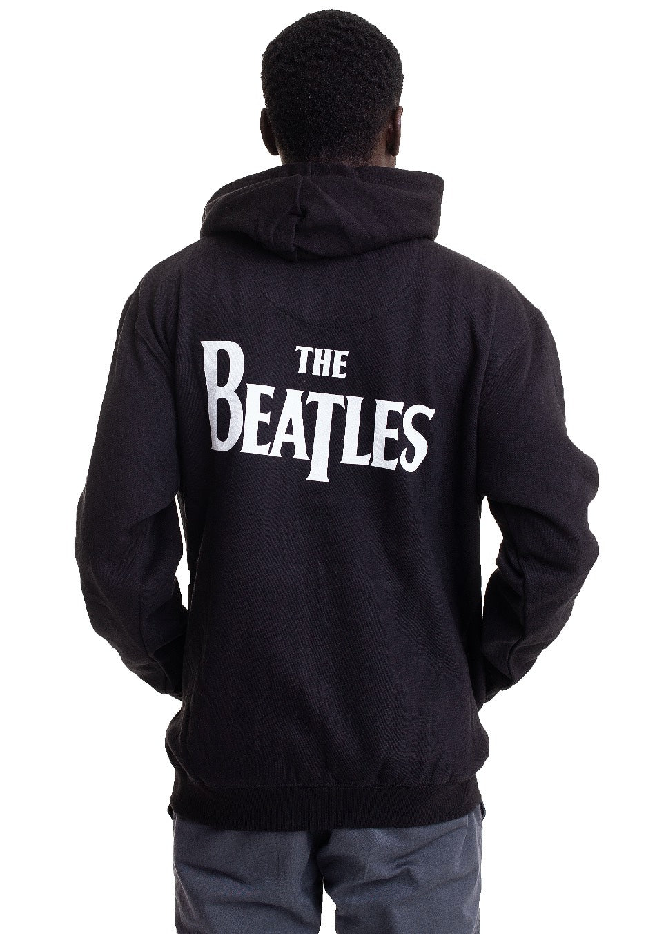 The Beatles - Drop T Logo Back Print - Zipper | Men-Image