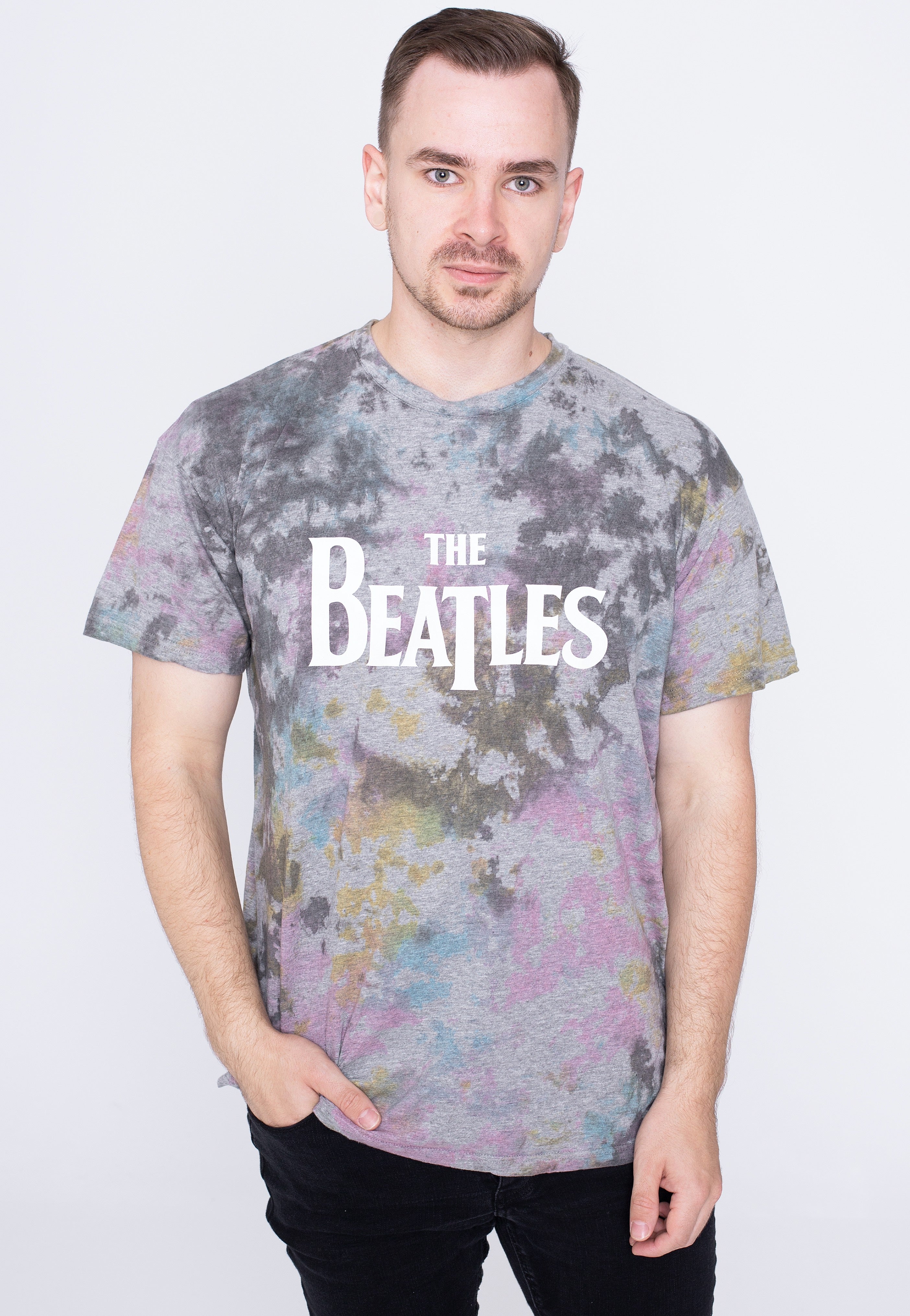 The Beatles - Drop T Logo Dip Dye - T-Shirt | Men-Image