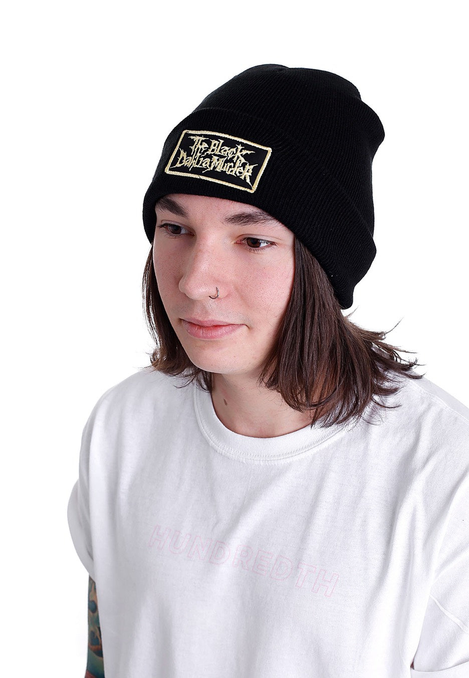 The Black Dahlia Murder - Patch Logo Long - Beanie | Neutral-Image