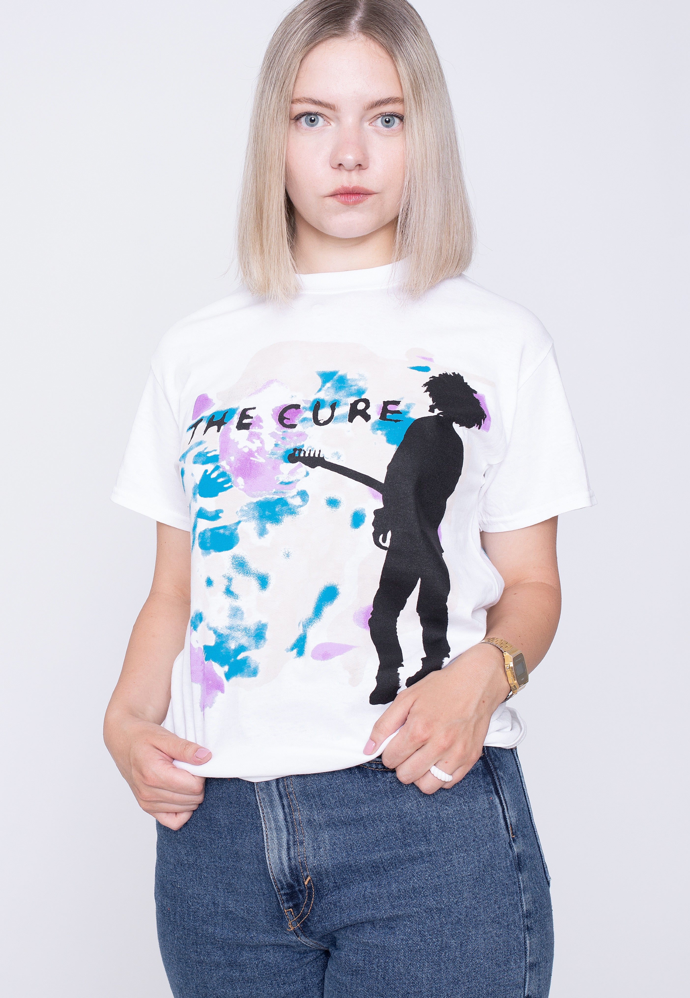 The Cure - Boys Don't Cry White - T-Shirt | Women-Image