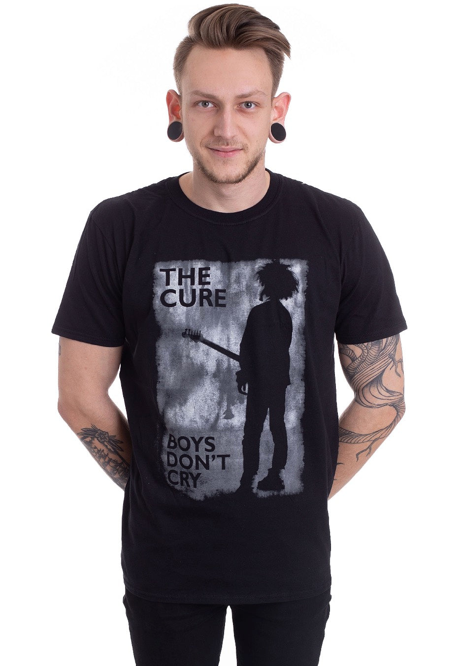 The Cure - Boys Don't Cry b/w - T-Shirt | Men-Image